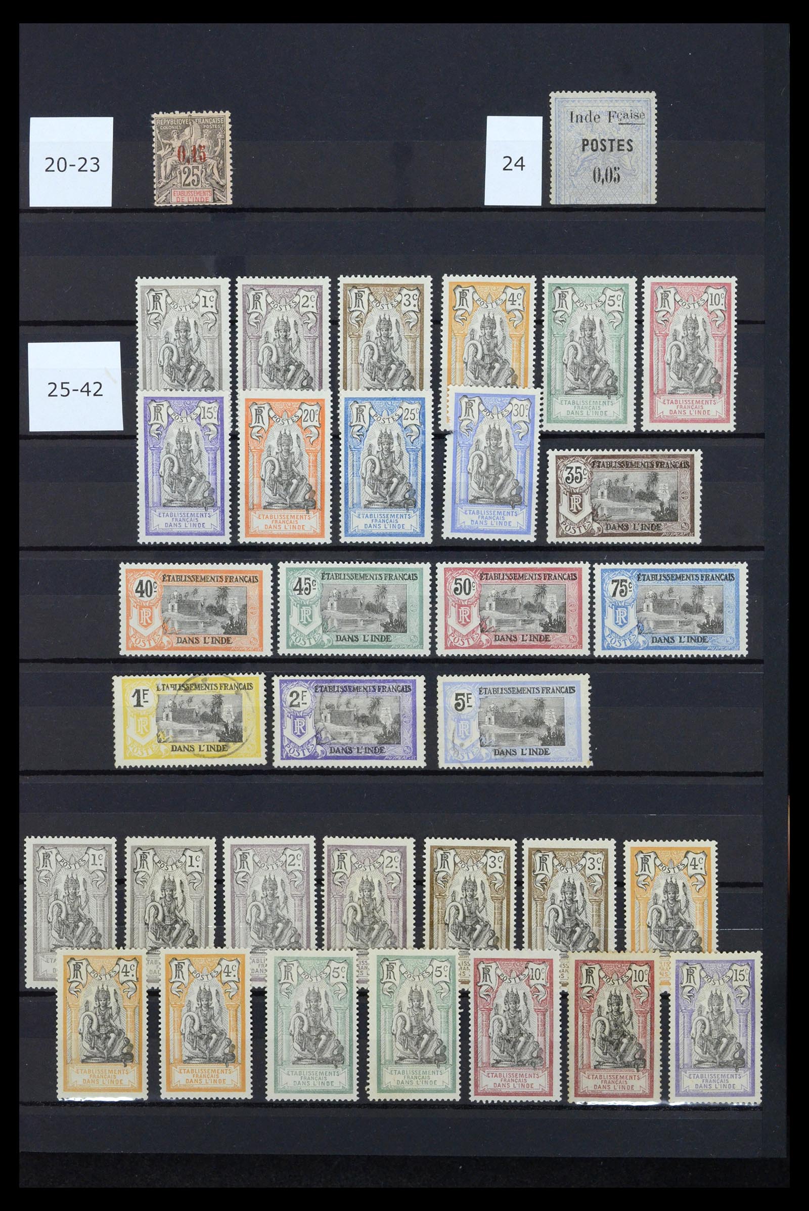 36895 017 - Postzegelverzameling 36895 Franse koloniën 1886-1959.