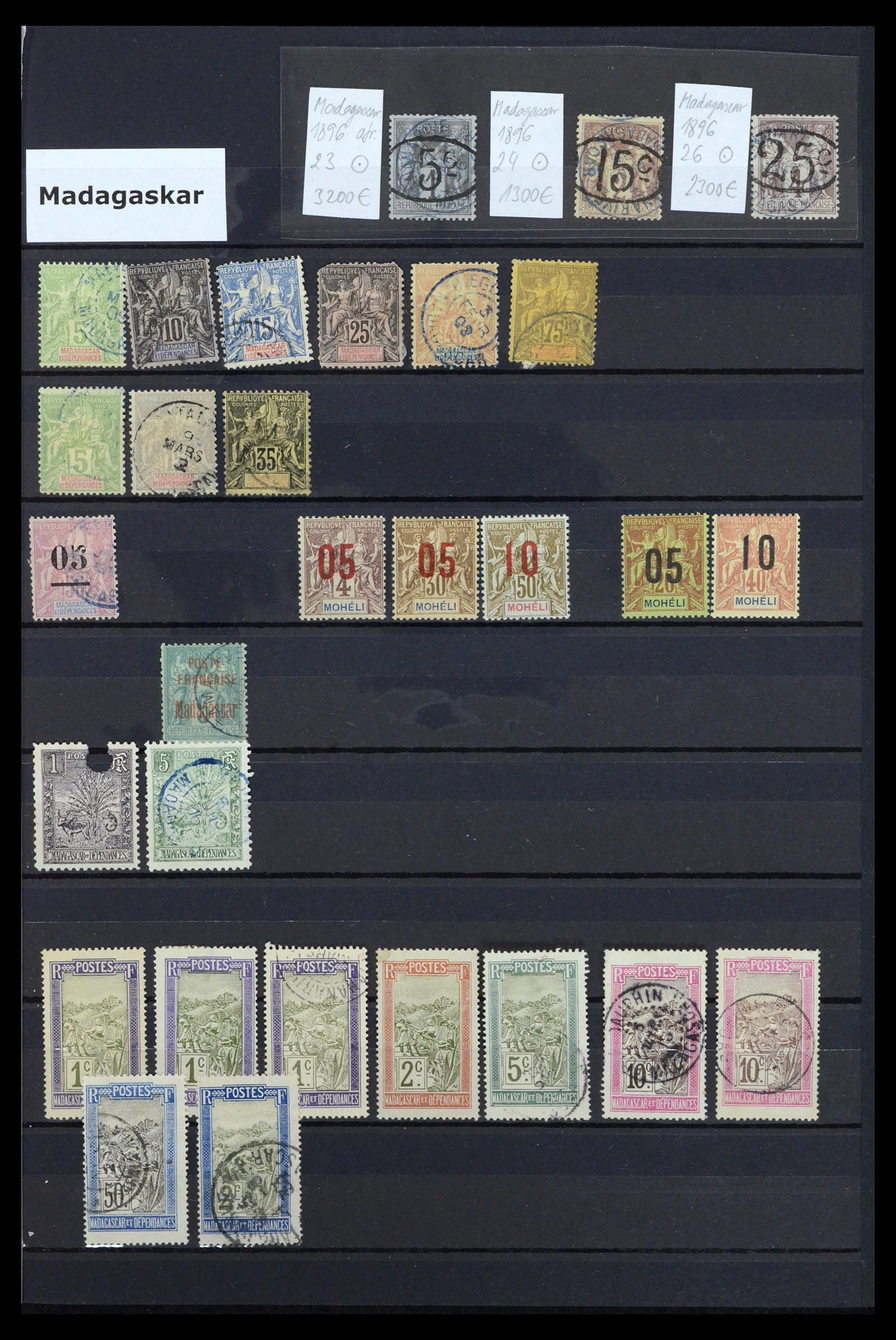 36895 023 - Postzegelverzameling 36895 Franse koloniën 1886-1959.