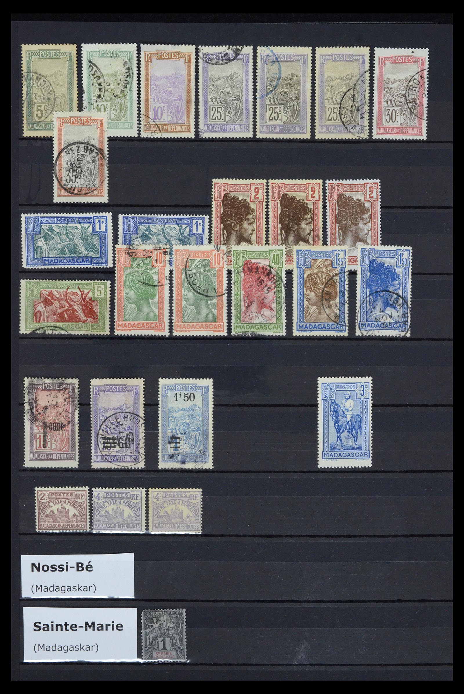 36895 024 - Postzegelverzameling 36895 Franse koloniën 1886-1959.