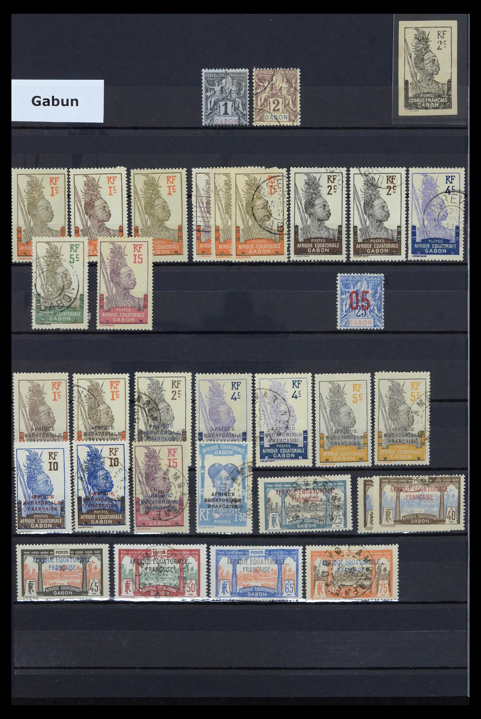 36895 026 - Postzegelverzameling 36895 Franse koloniën 1886-1959.