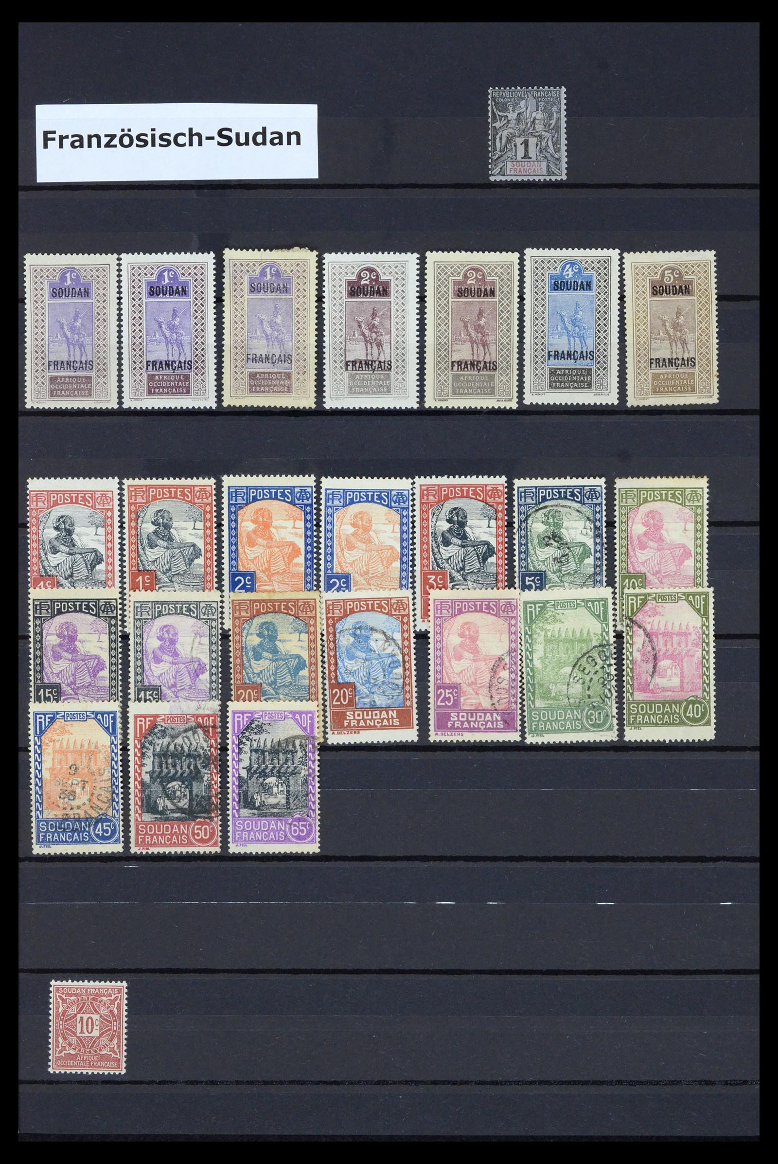 36895 027 - Postzegelverzameling 36895 Franse koloniën 1886-1959.