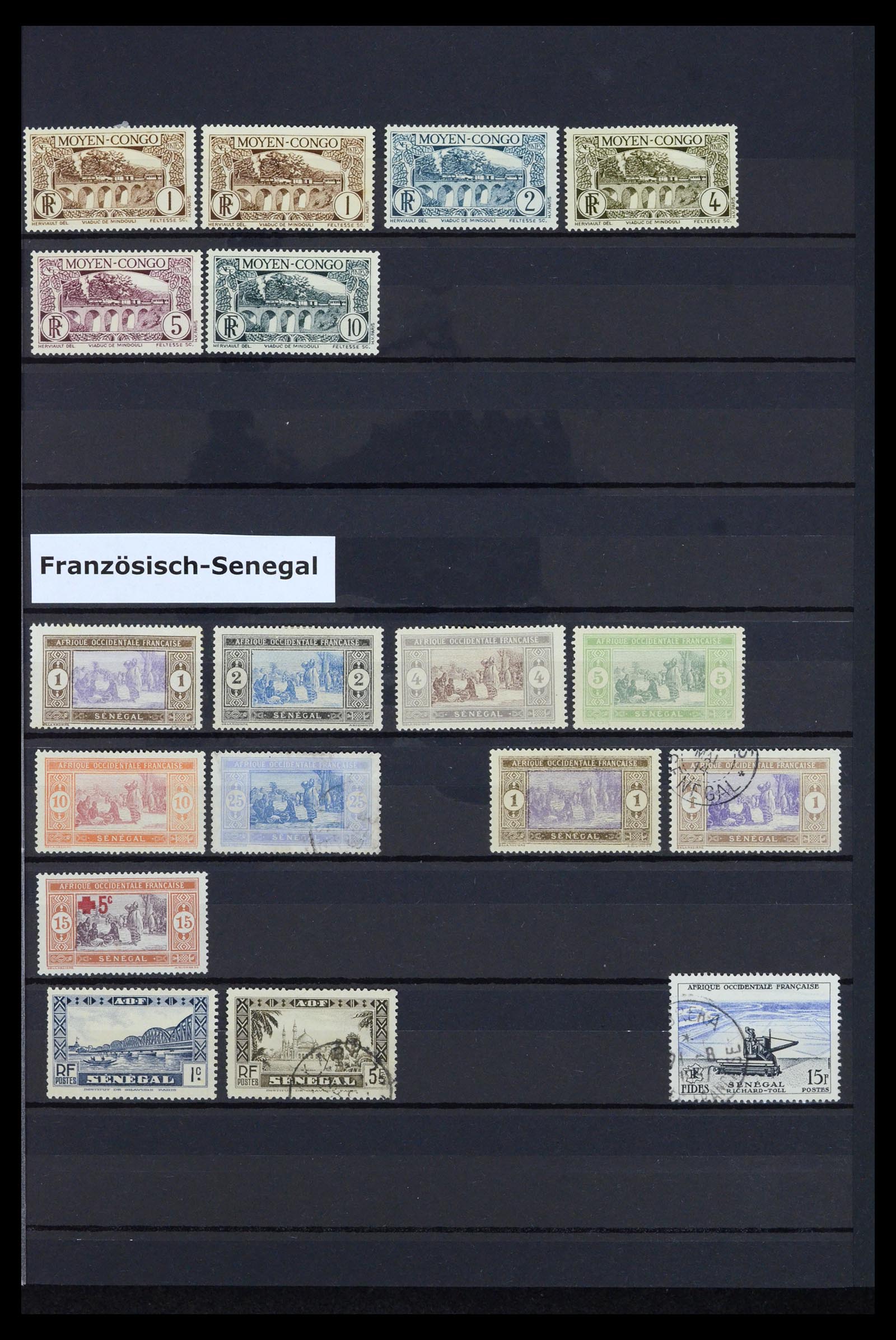 36895 031 - Postzegelverzameling 36895 Franse koloniën 1886-1959.