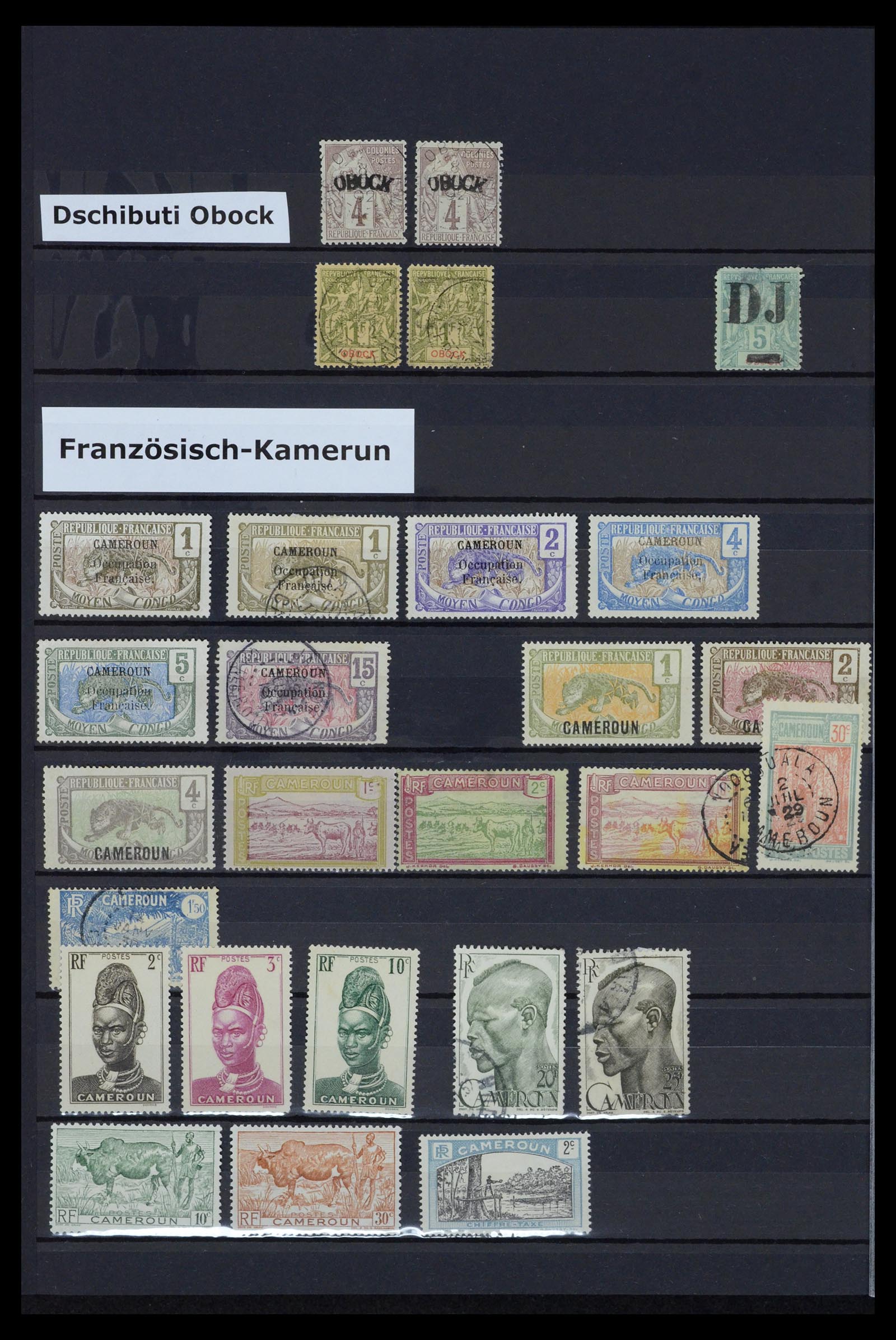 36895 034 - Postzegelverzameling 36895 Franse koloniën 1886-1959.