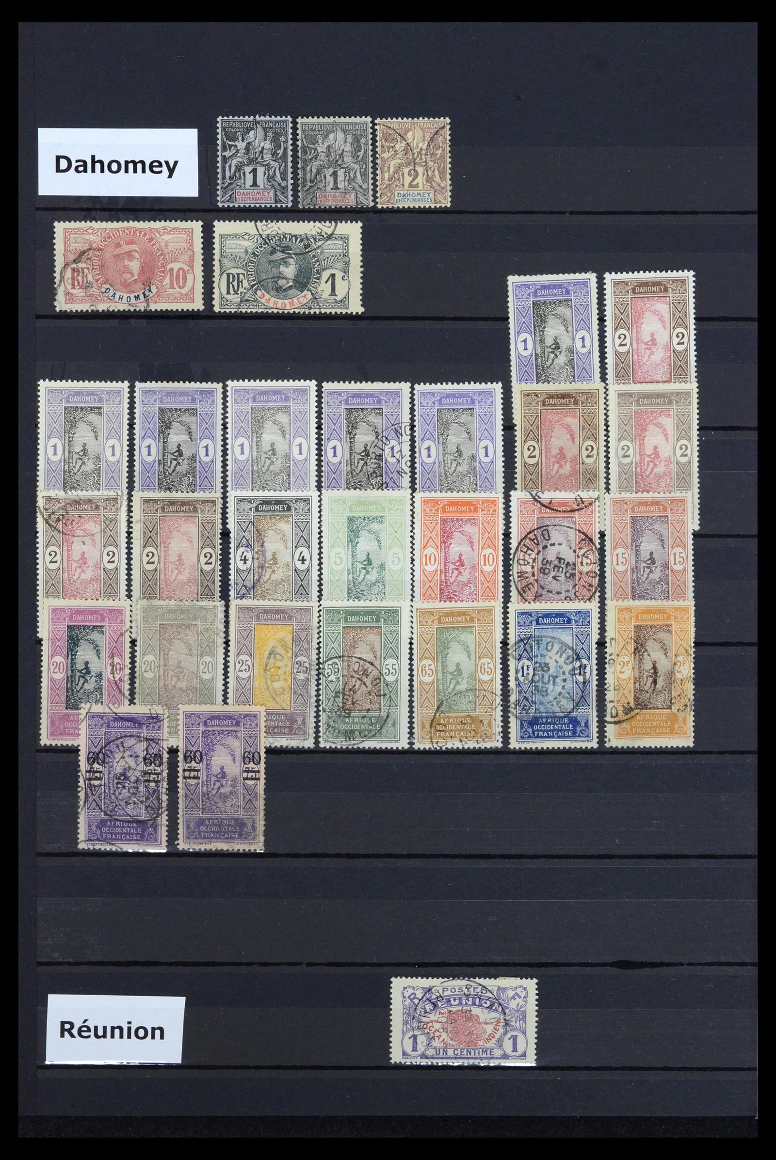 36895 036 - Postzegelverzameling 36895 Franse koloniën 1886-1959.