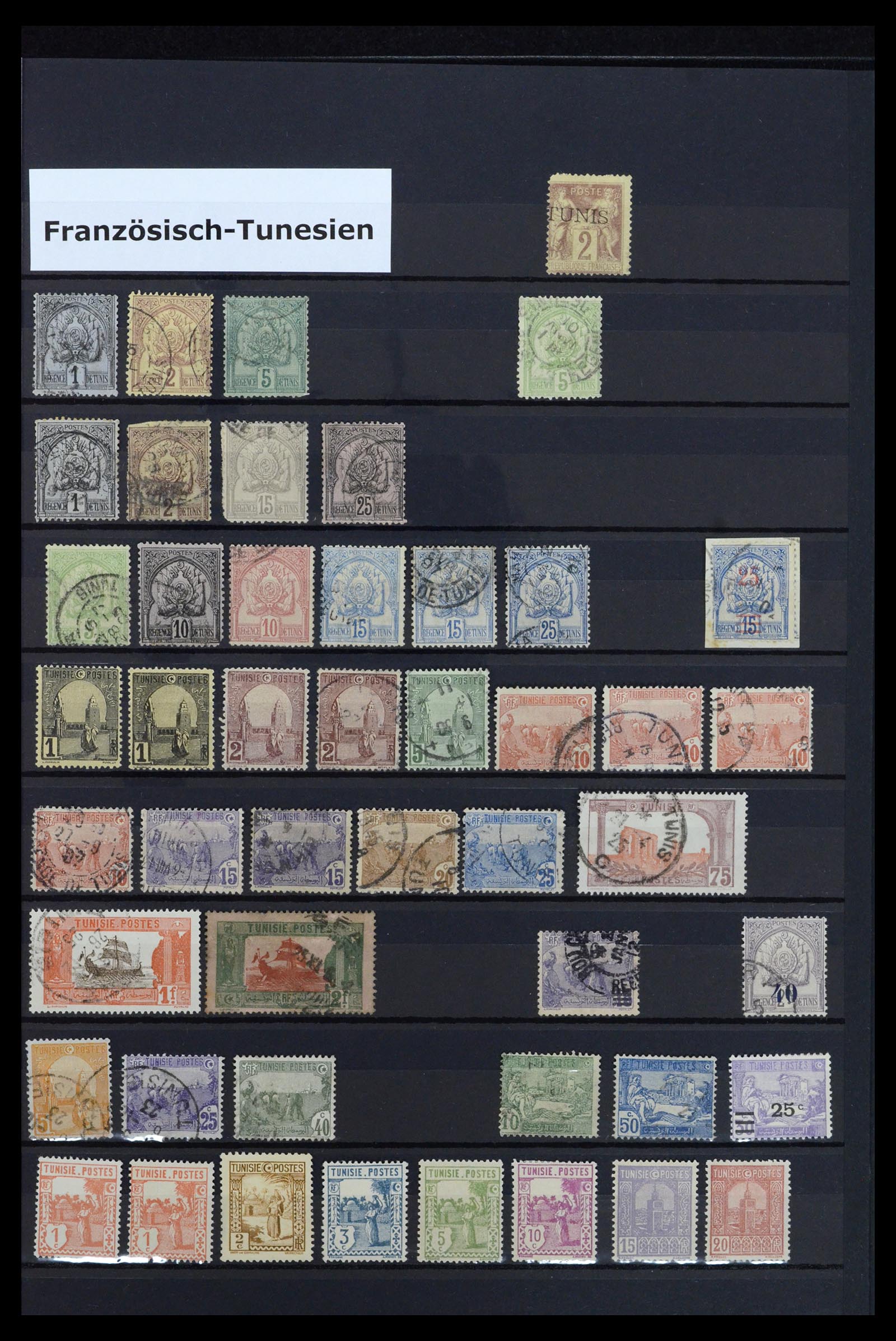 36895 037 - Postzegelverzameling 36895 Franse koloniën 1886-1959.