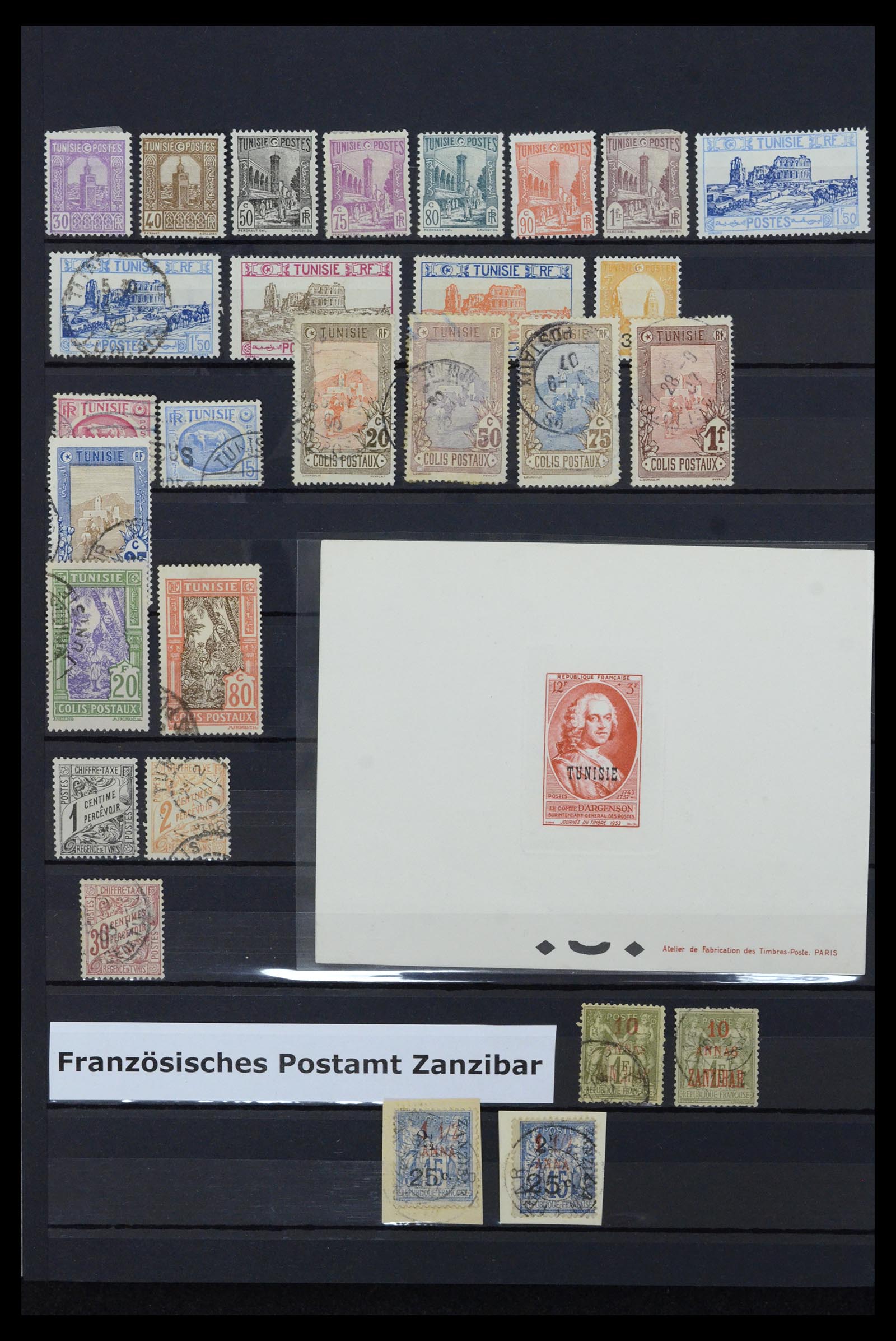 36895 038 - Postzegelverzameling 36895 Franse koloniën 1886-1959.