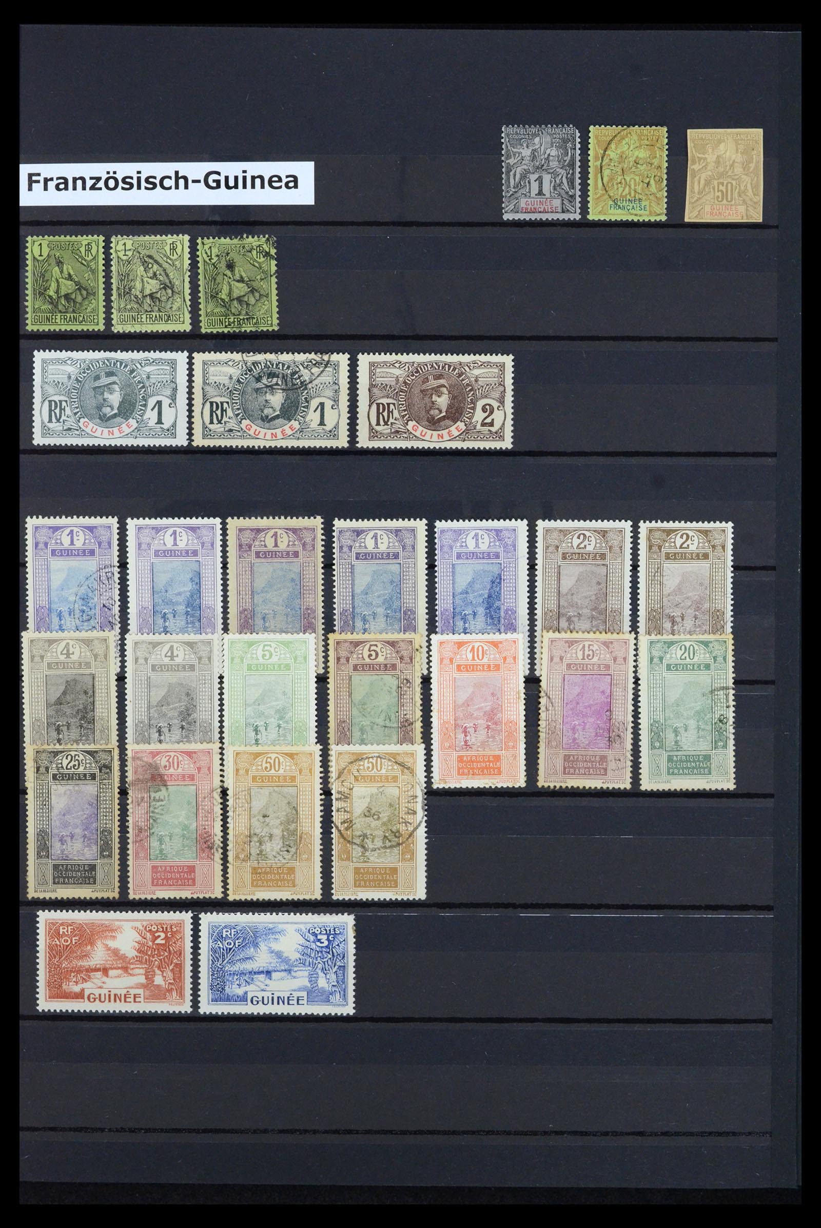 36895 039 - Postzegelverzameling 36895 Franse koloniën 1886-1959.