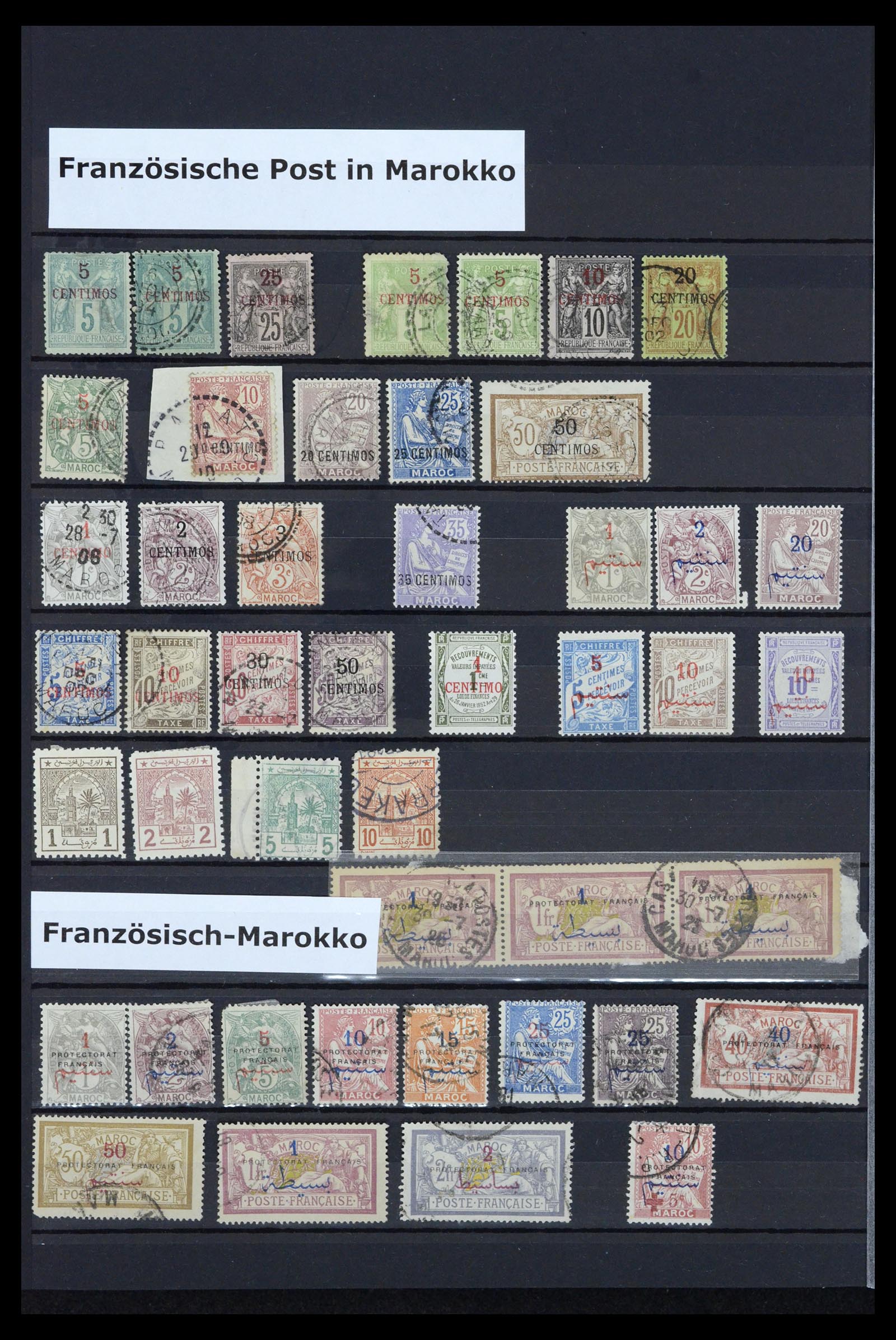 36895 040 - Postzegelverzameling 36895 Franse koloniën 1886-1959.