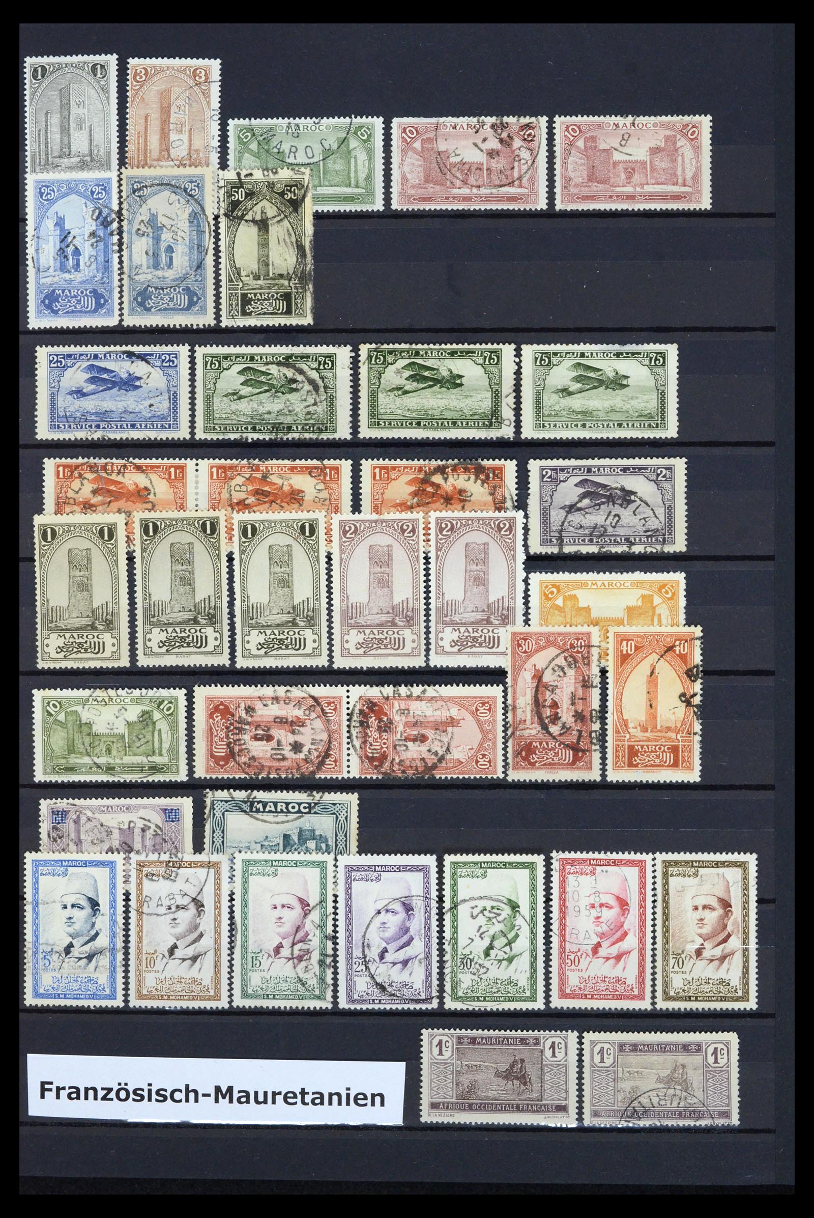 36895 041 - Postzegelverzameling 36895 Franse koloniën 1886-1959.