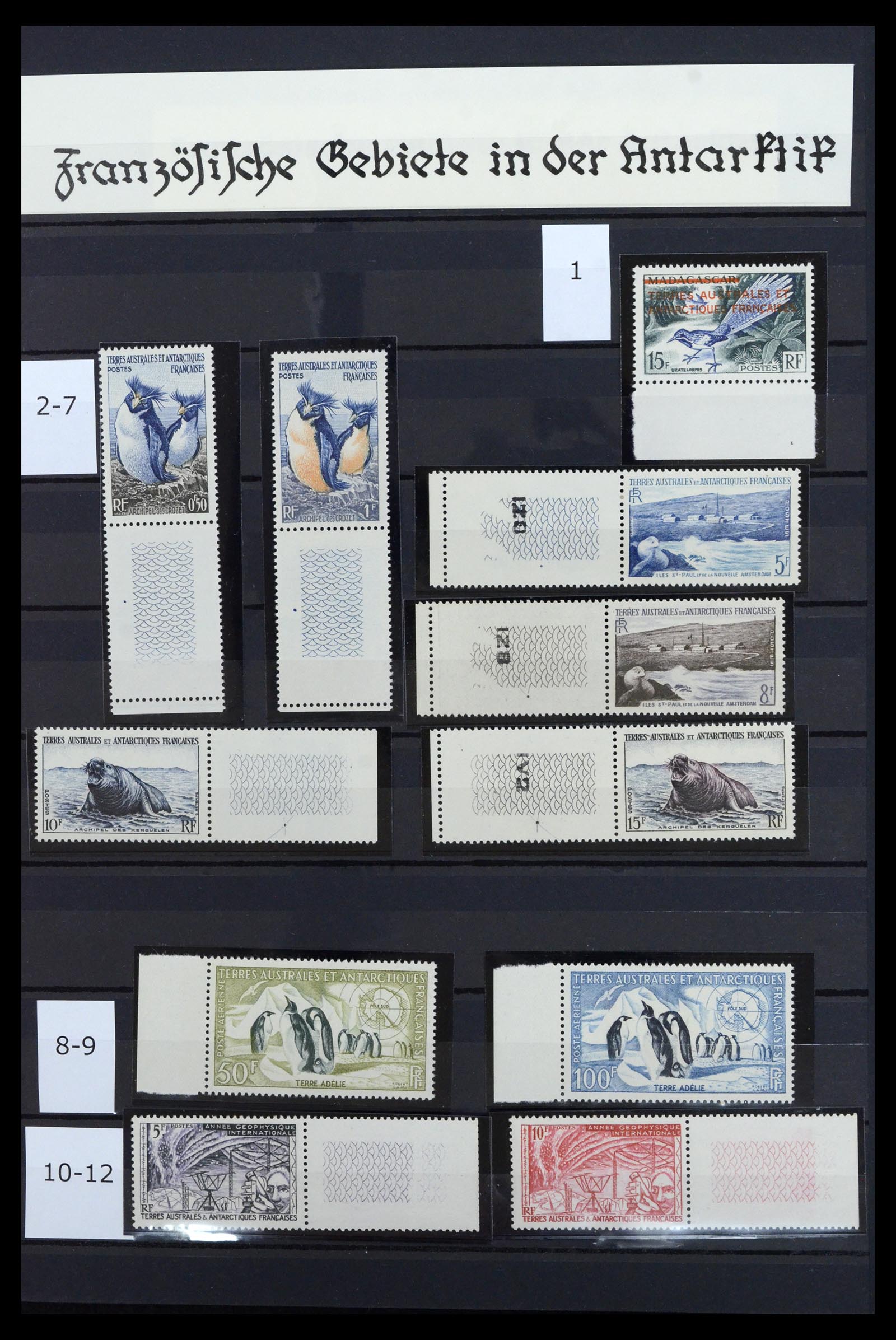 36895 043 - Postzegelverzameling 36895 Franse koloniën 1886-1959.
