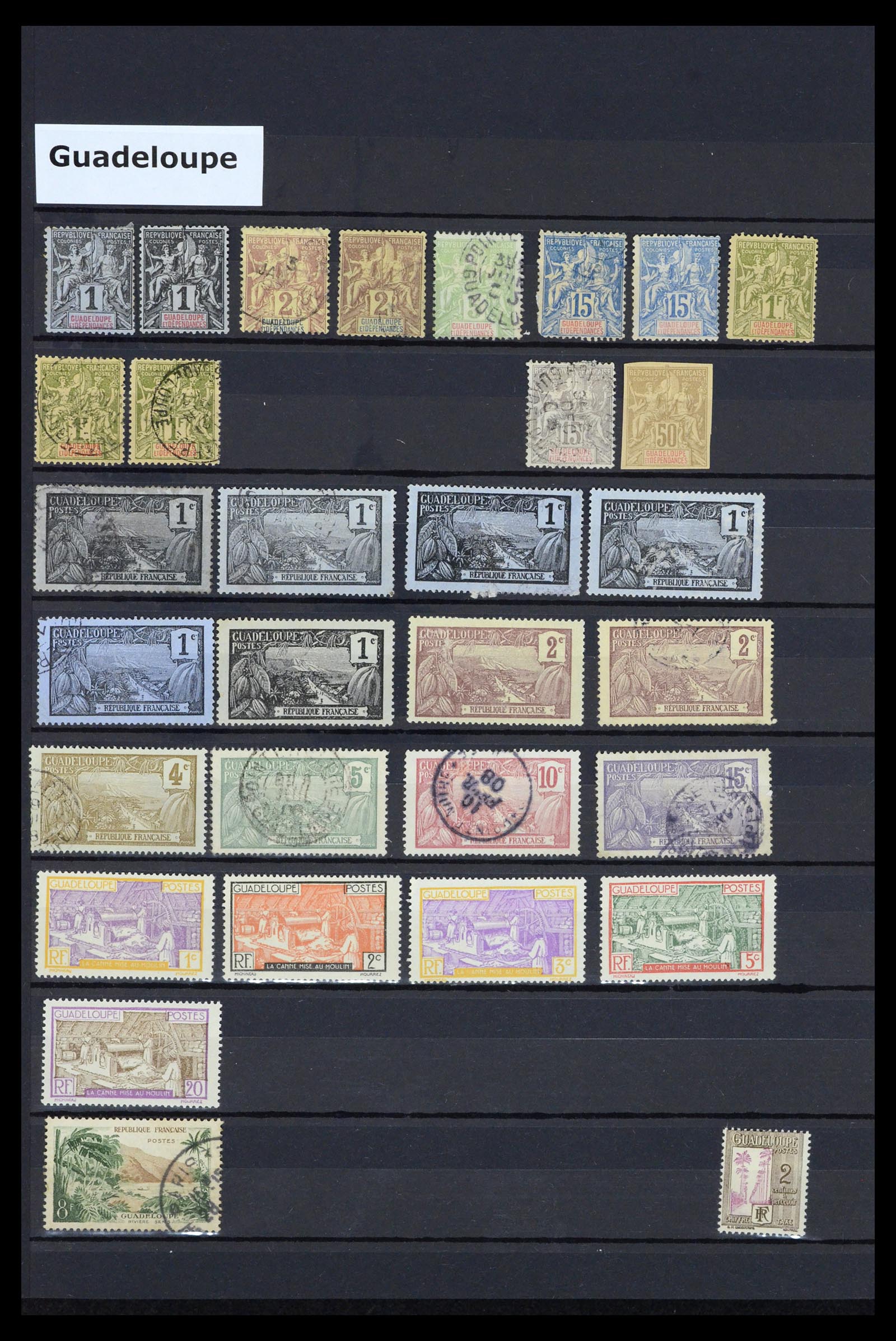 36895 046 - Postzegelverzameling 36895 Franse koloniën 1886-1959.