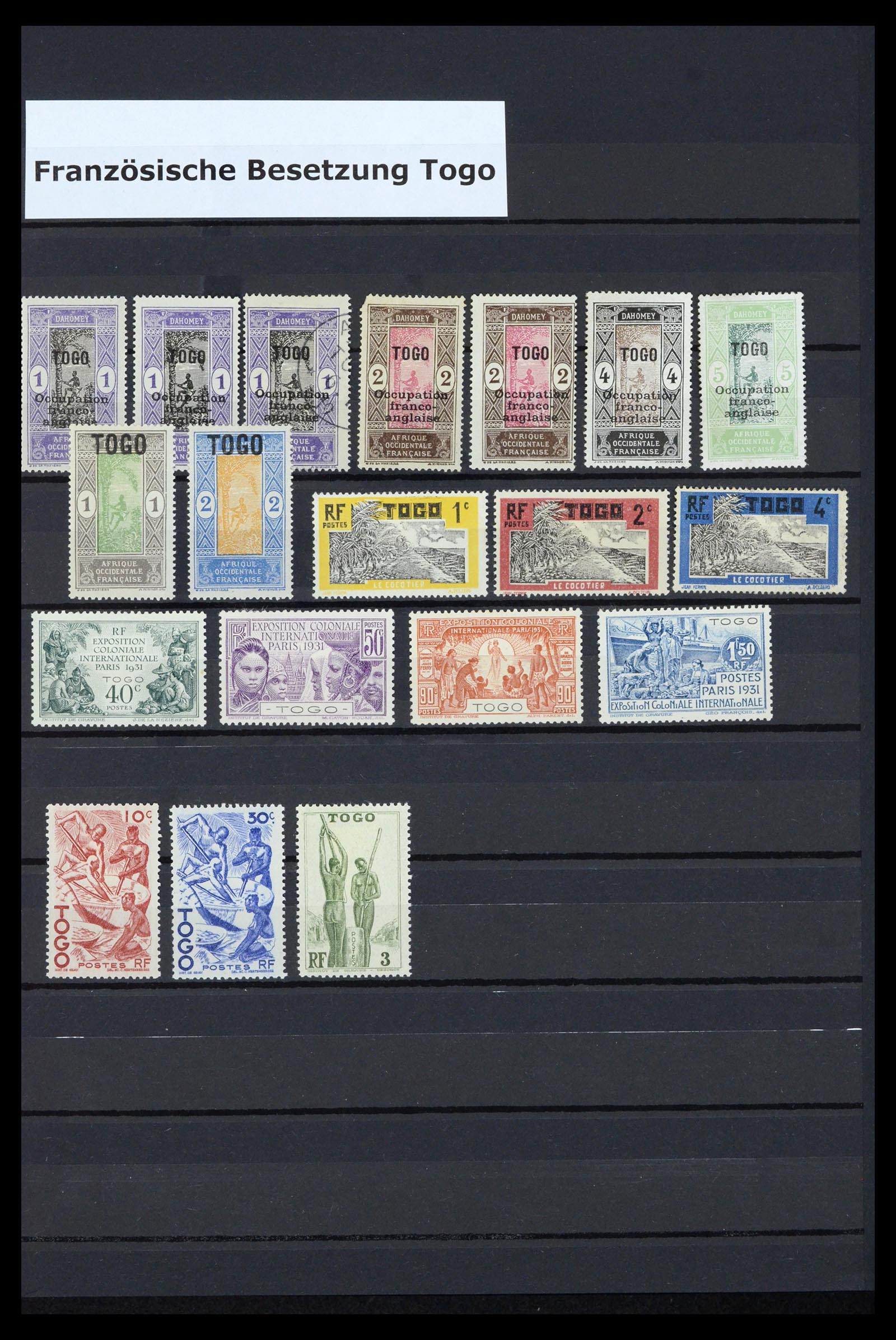 36895 053 - Postzegelverzameling 36895 Franse koloniën 1886-1959.