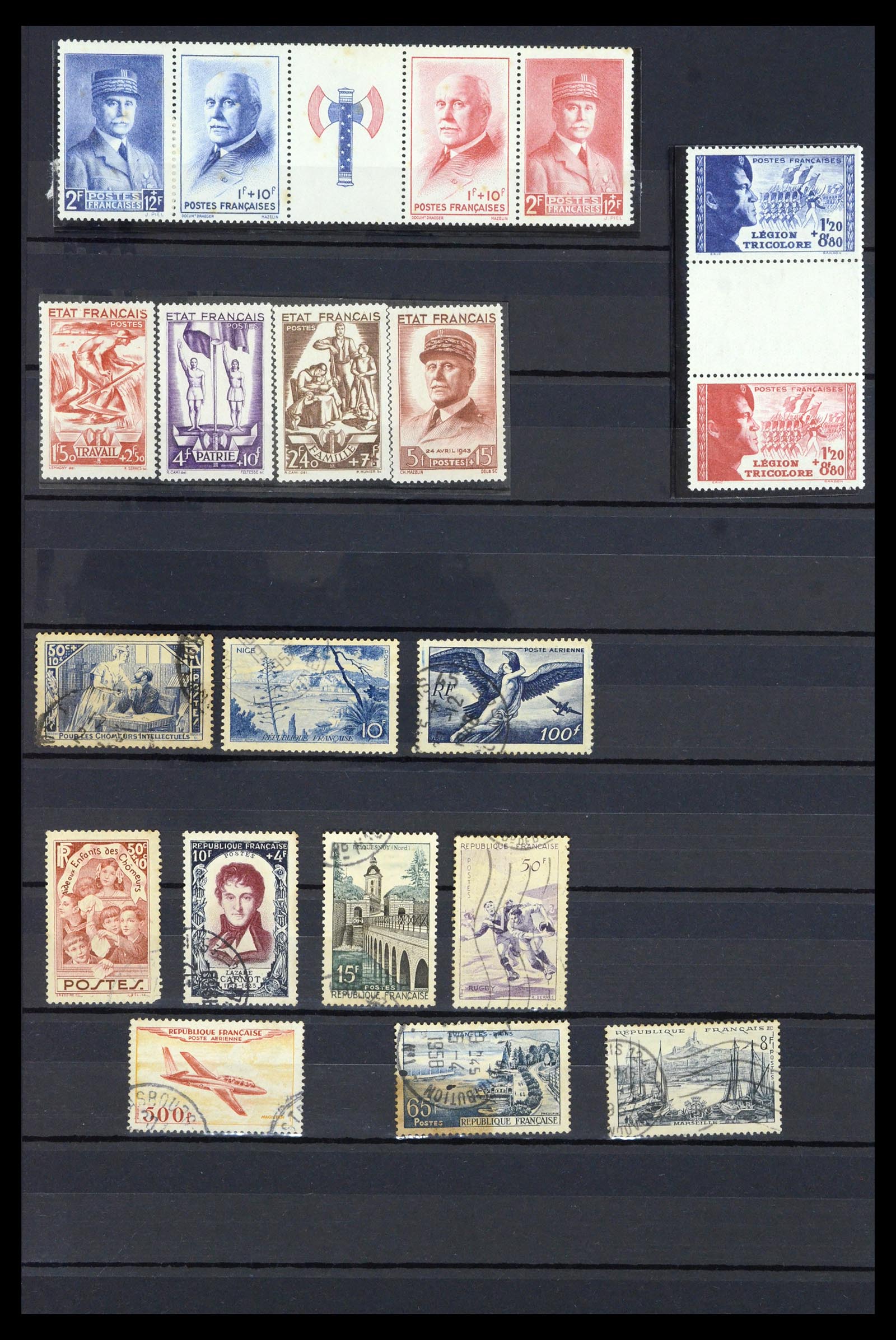 36895 058 - Postzegelverzameling 36895 Franse koloniën 1886-1959.
