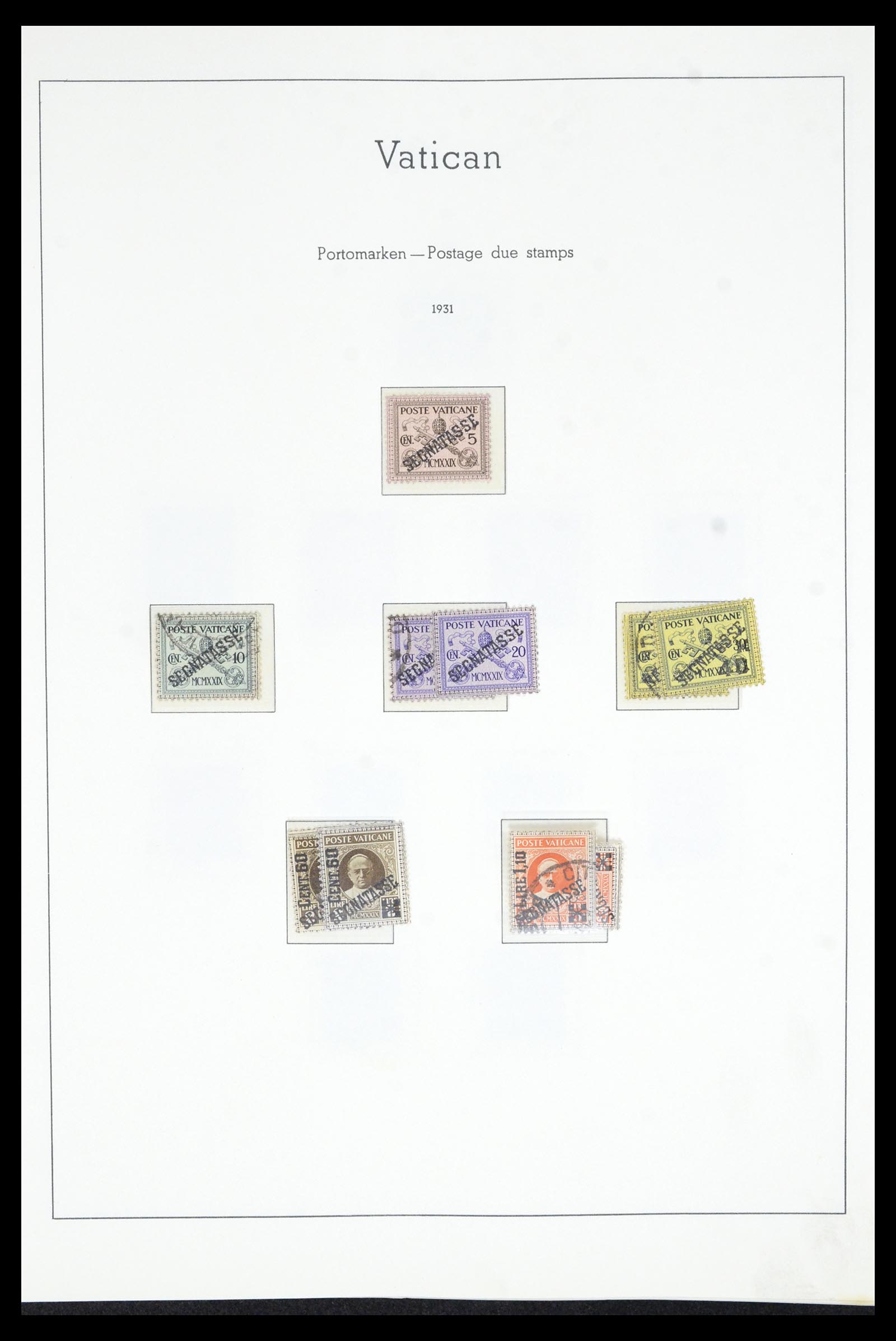 36897 003 - Postzegelverzameling 36897 Vaticaan 1929-1965.