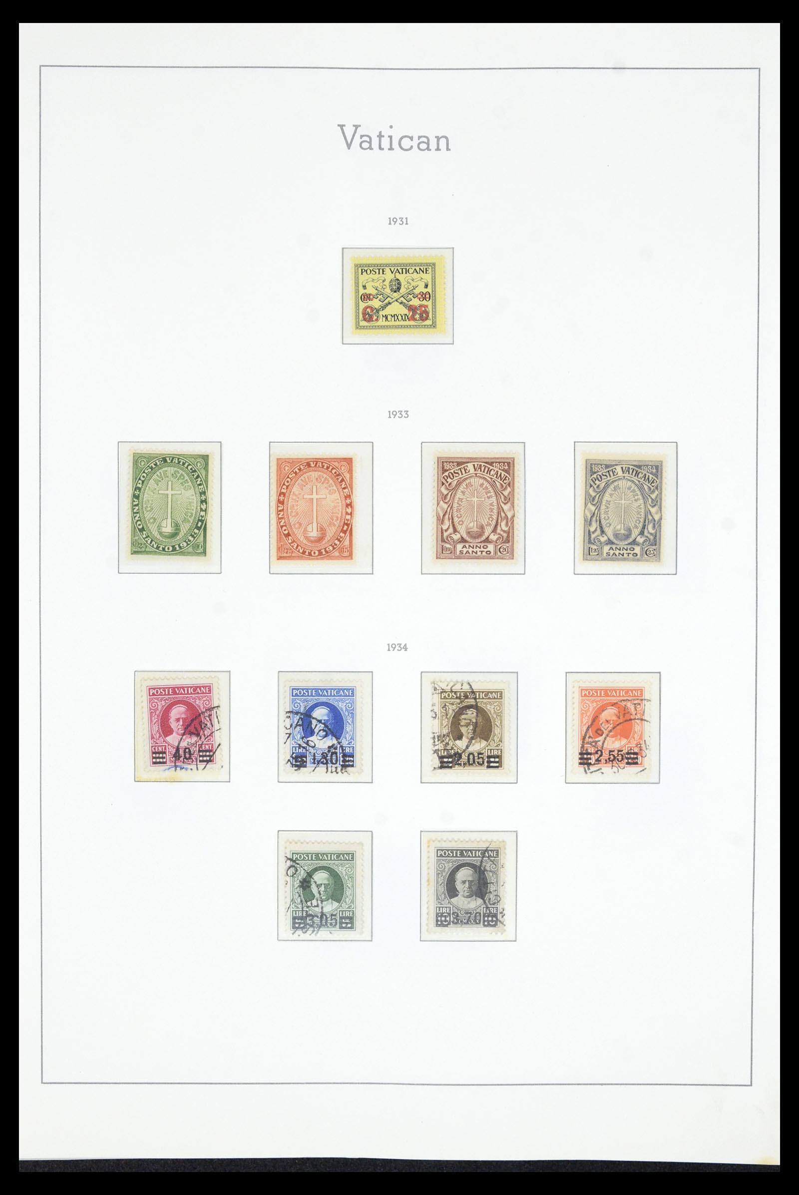 36897 004 - Postzegelverzameling 36897 Vaticaan 1929-1965.