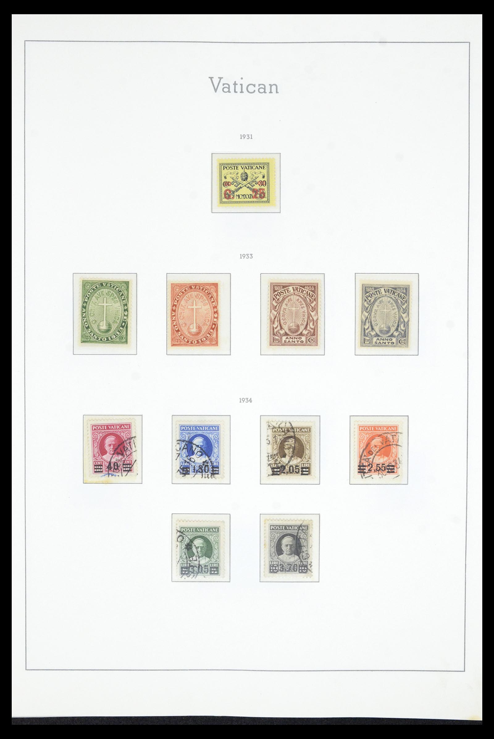 36897 004 - Stamp collection 36897 Vatican 1929-1965.