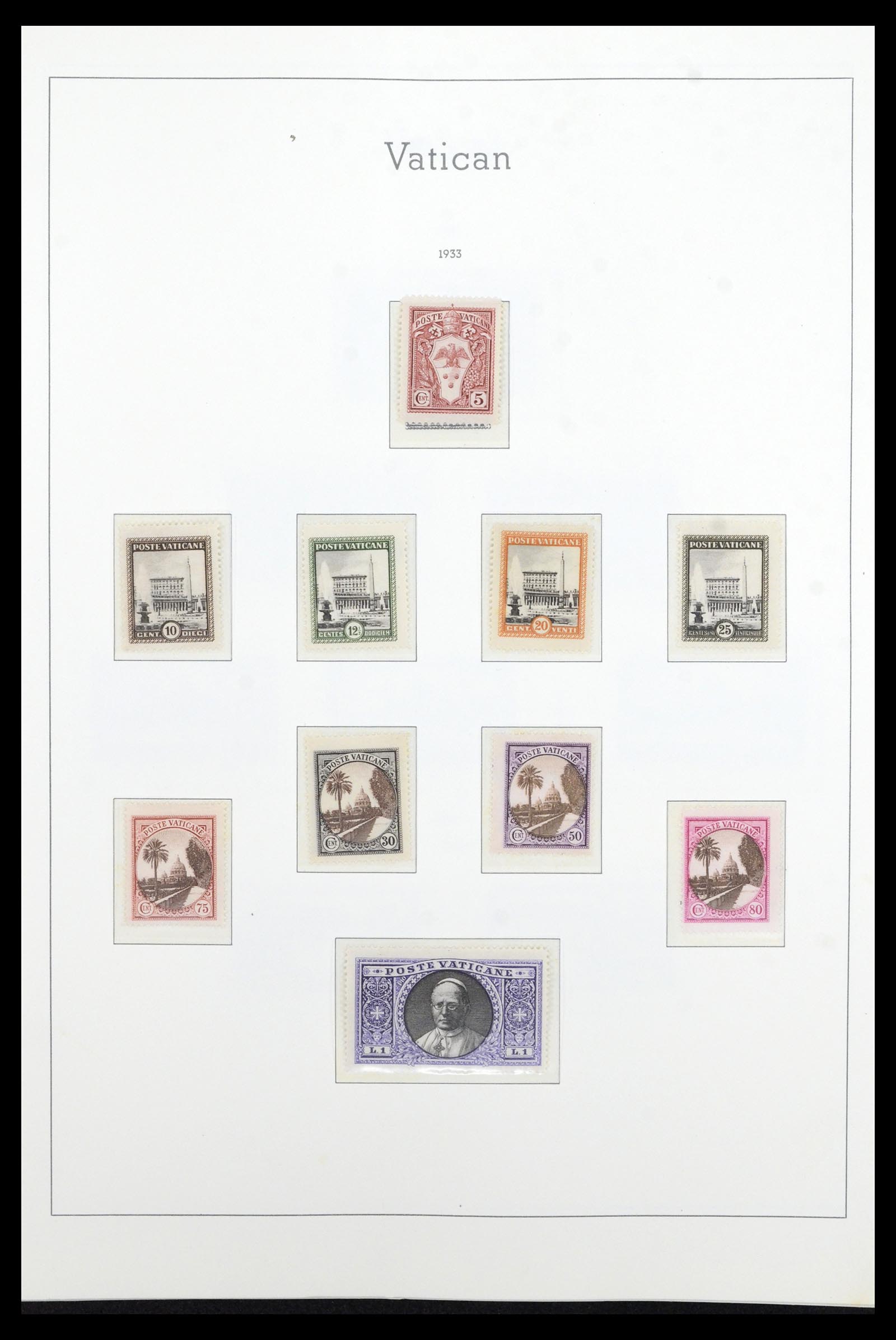36897 005 - Postzegelverzameling 36897 Vaticaan 1929-1965.