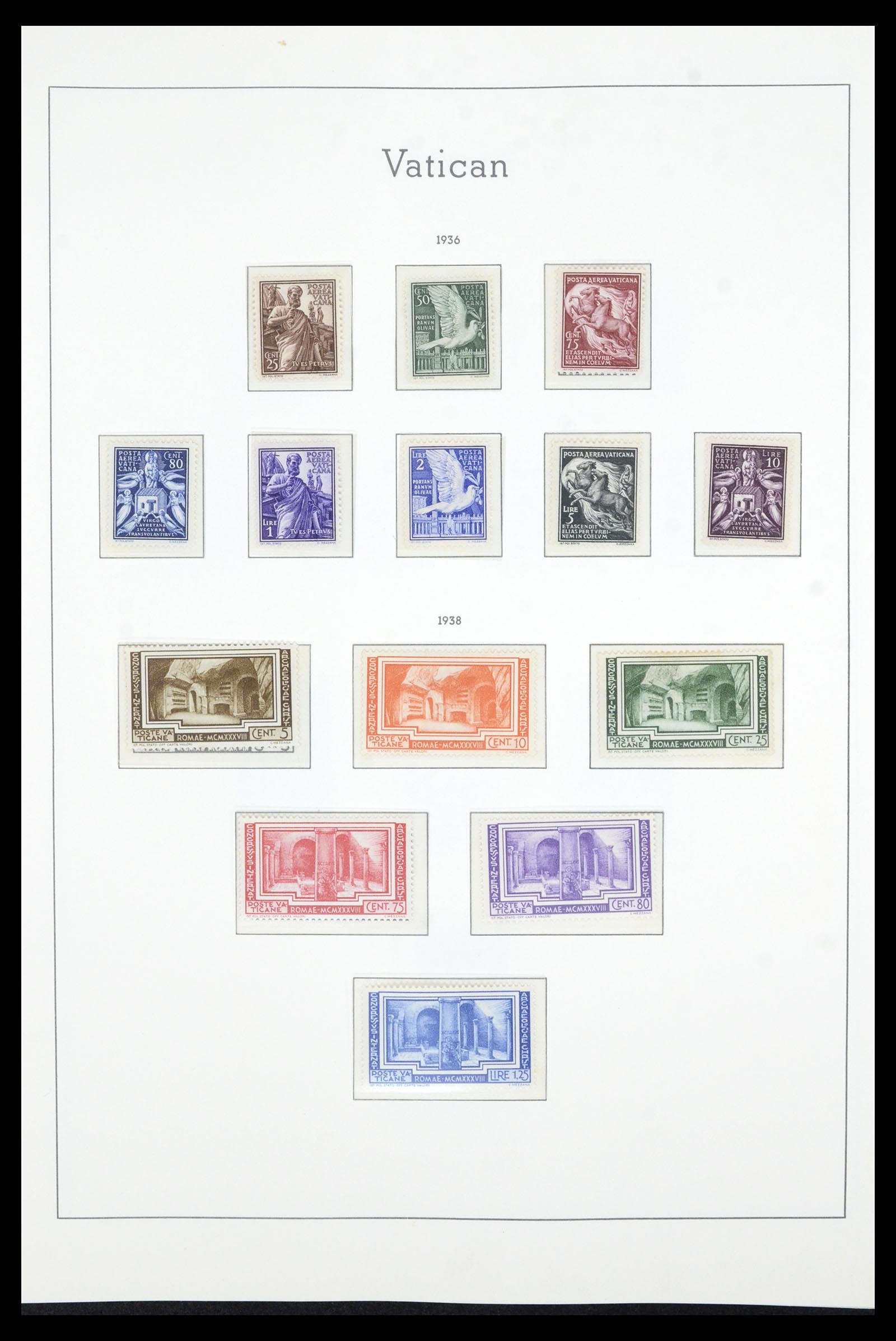 36897 008 - Postzegelverzameling 36897 Vaticaan 1929-1965.