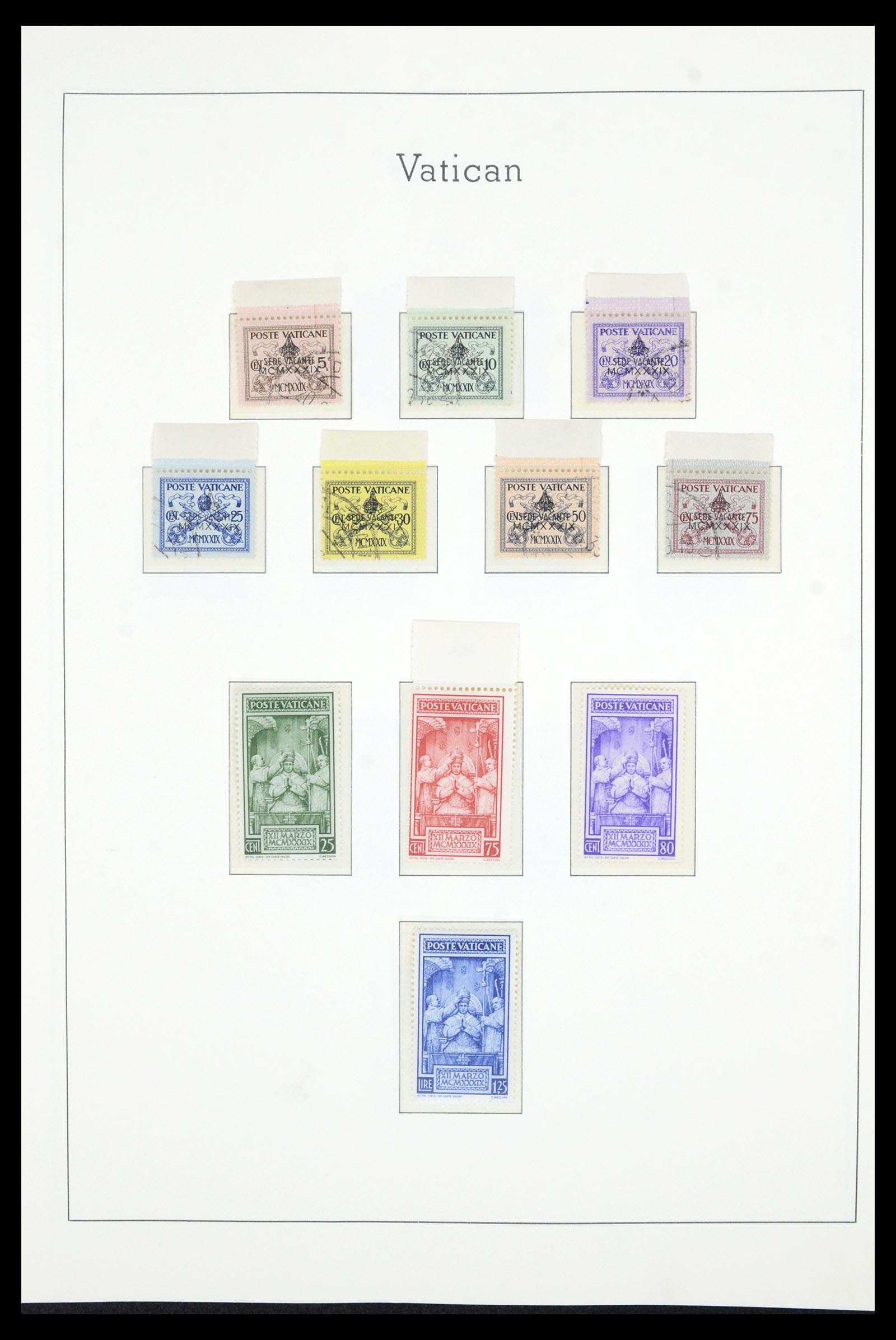 36897 009 - Postzegelverzameling 36897 Vaticaan 1929-1965.
