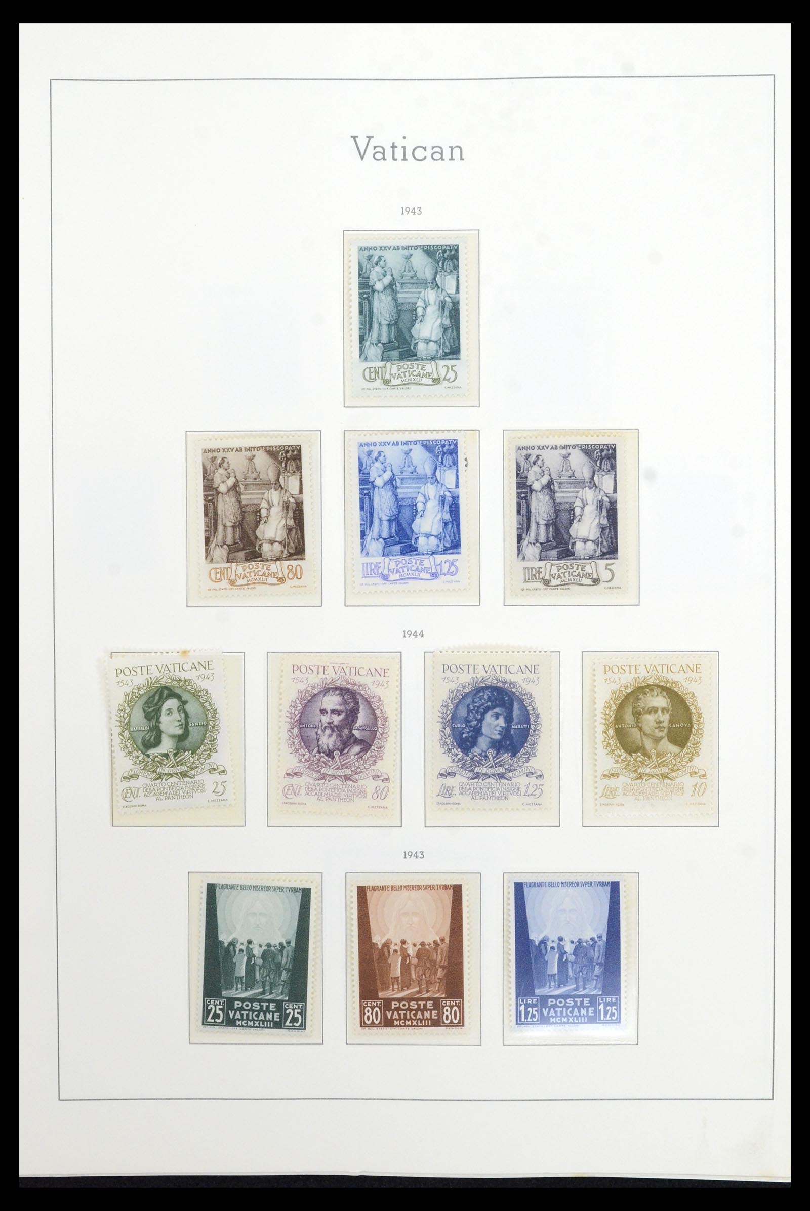 36897 011 - Postzegelverzameling 36897 Vaticaan 1929-1965.