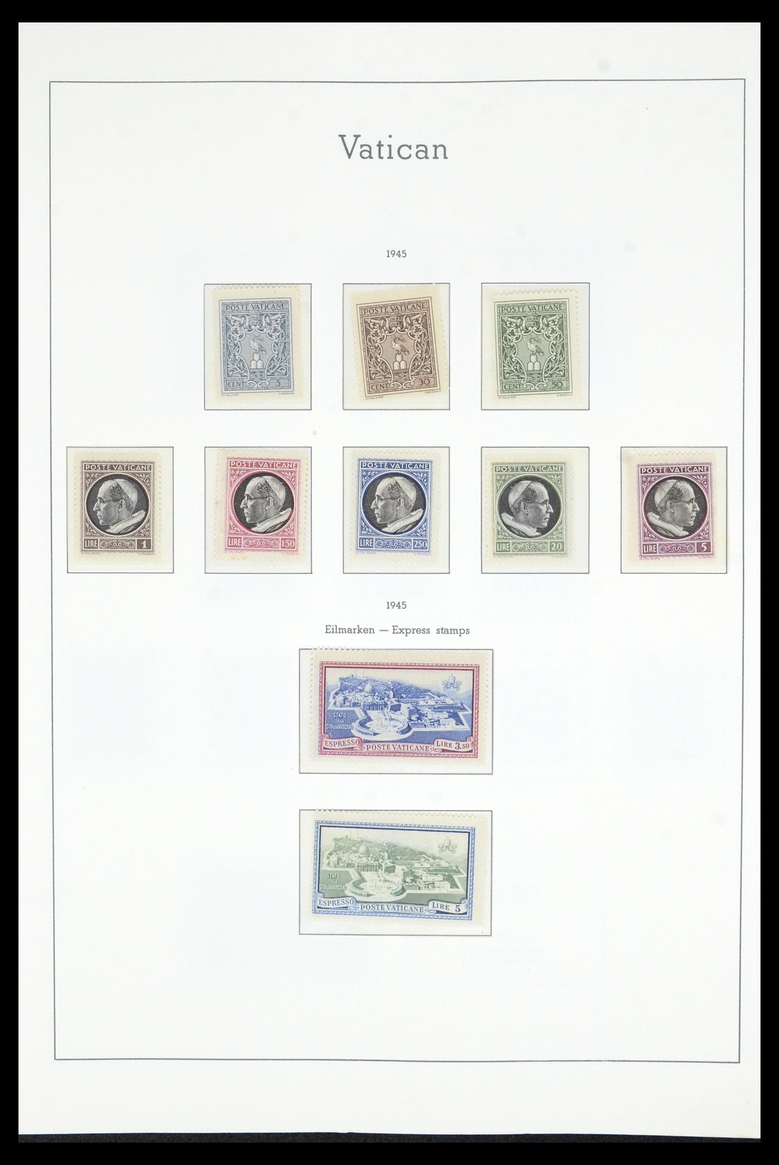 36897 012 - Postzegelverzameling 36897 Vaticaan 1929-1965.