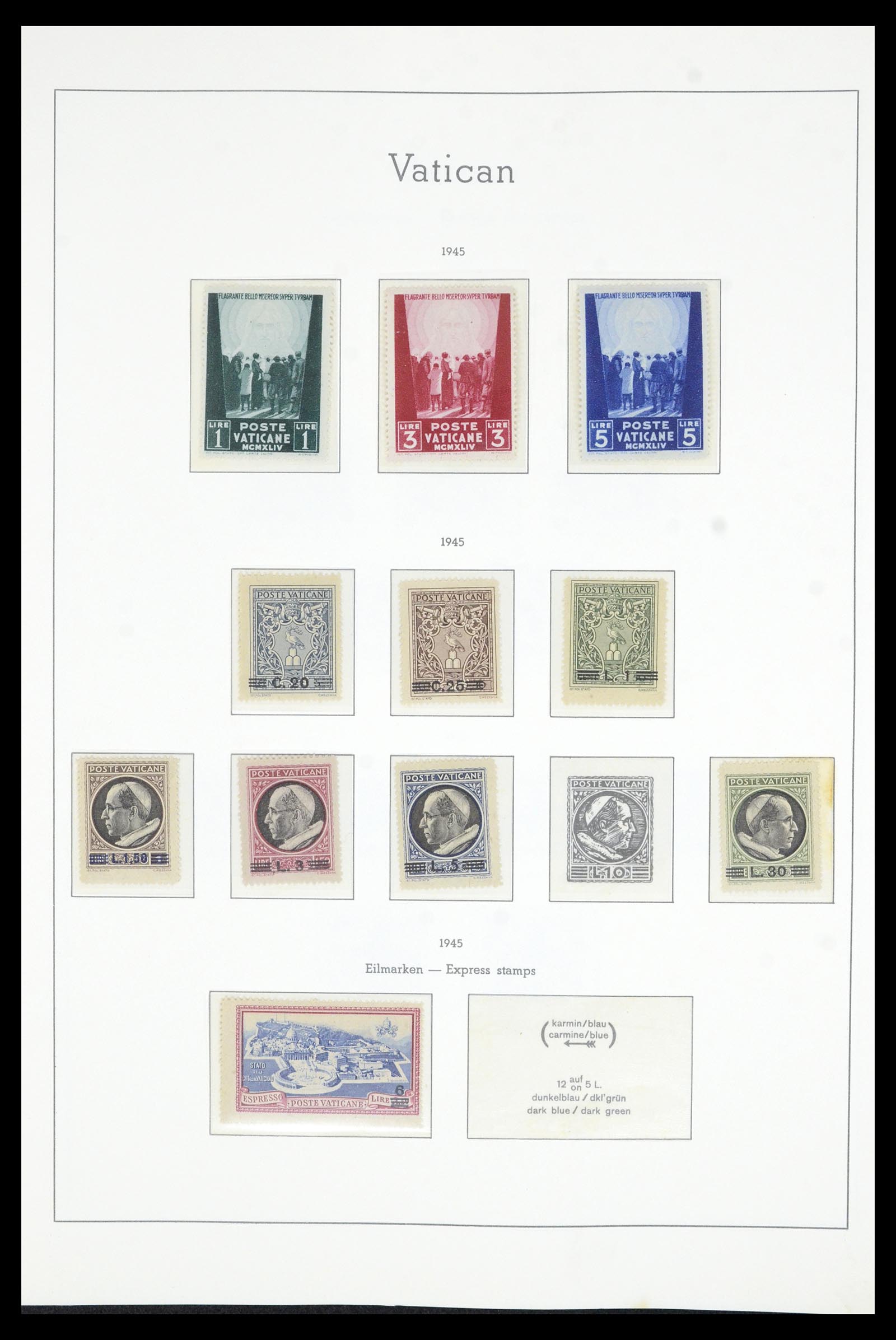 36897 013 - Stamp collection 36897 Vatican 1929-1965.