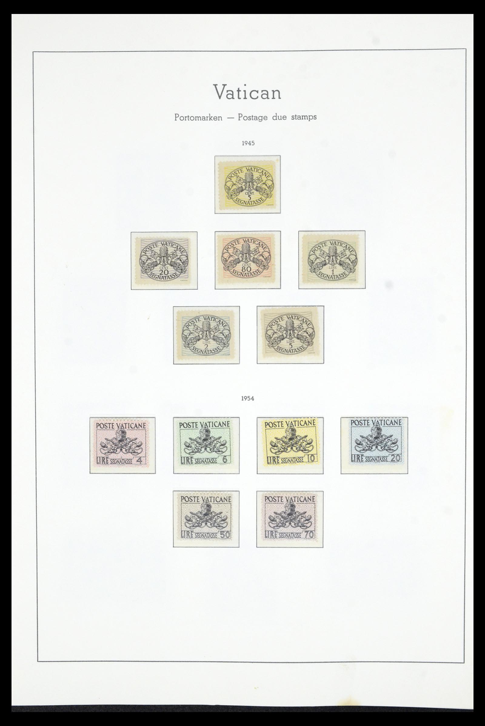 36897 014 - Postzegelverzameling 36897 Vaticaan 1929-1965.