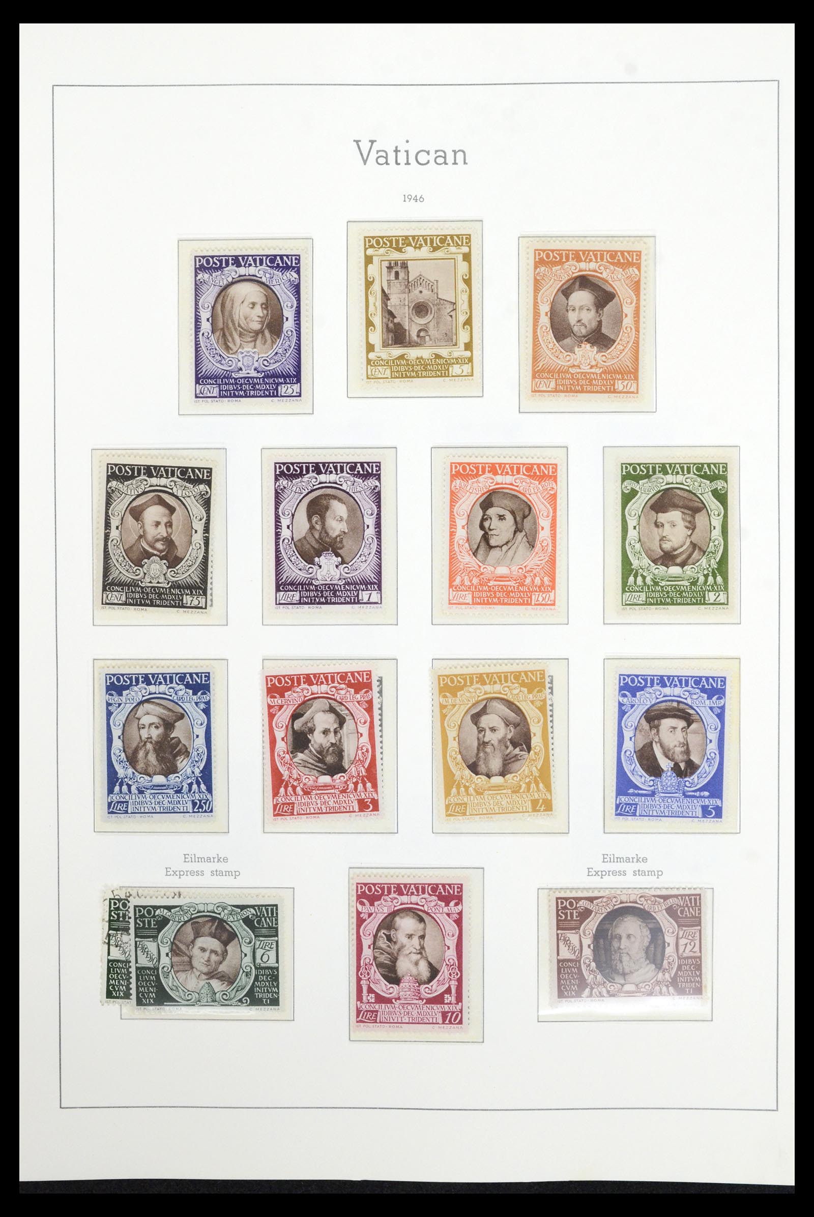 36897 015 - Stamp collection 36897 Vatican 1929-1965.