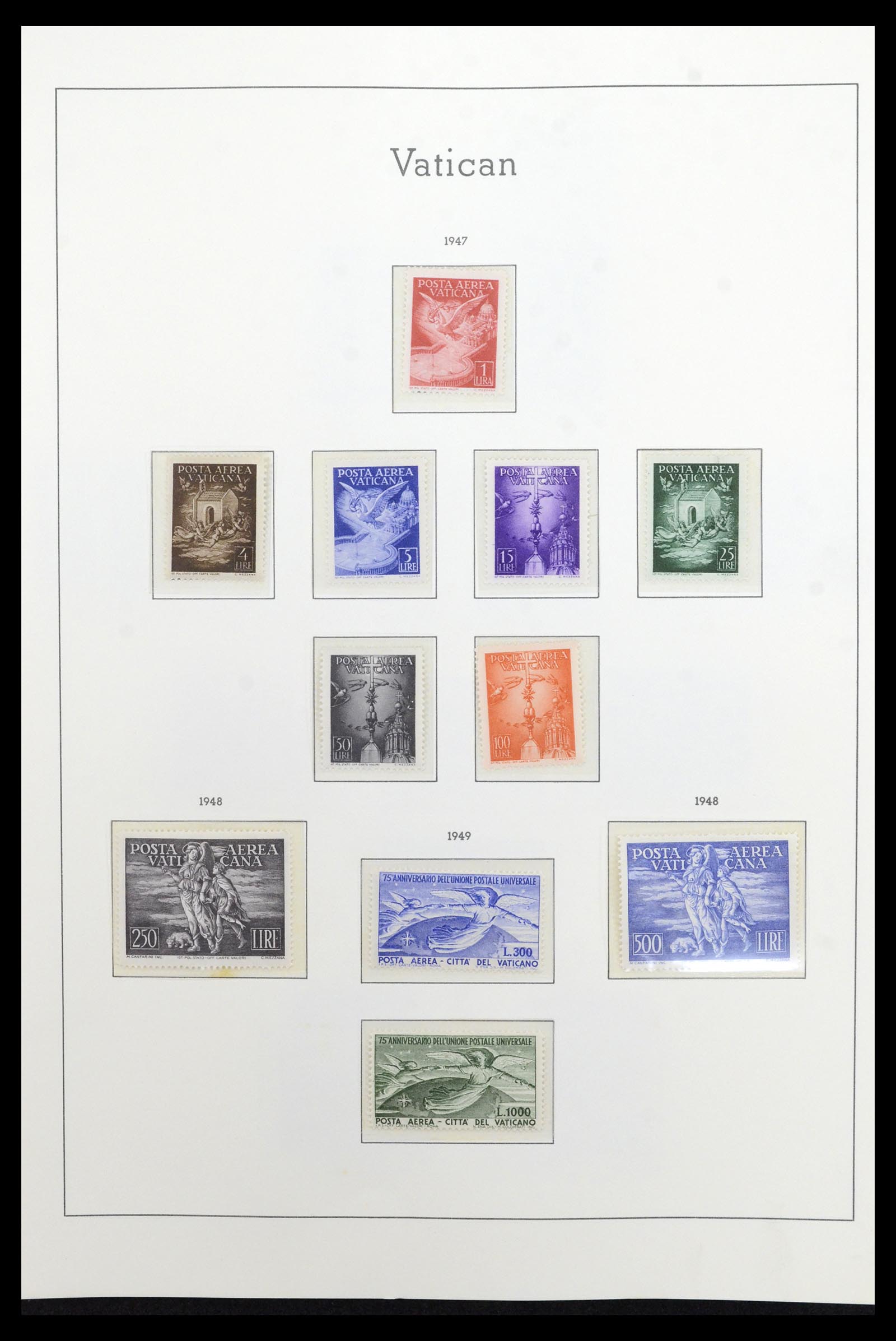 36897 016 - Stamp collection 36897 Vatican 1929-1965.