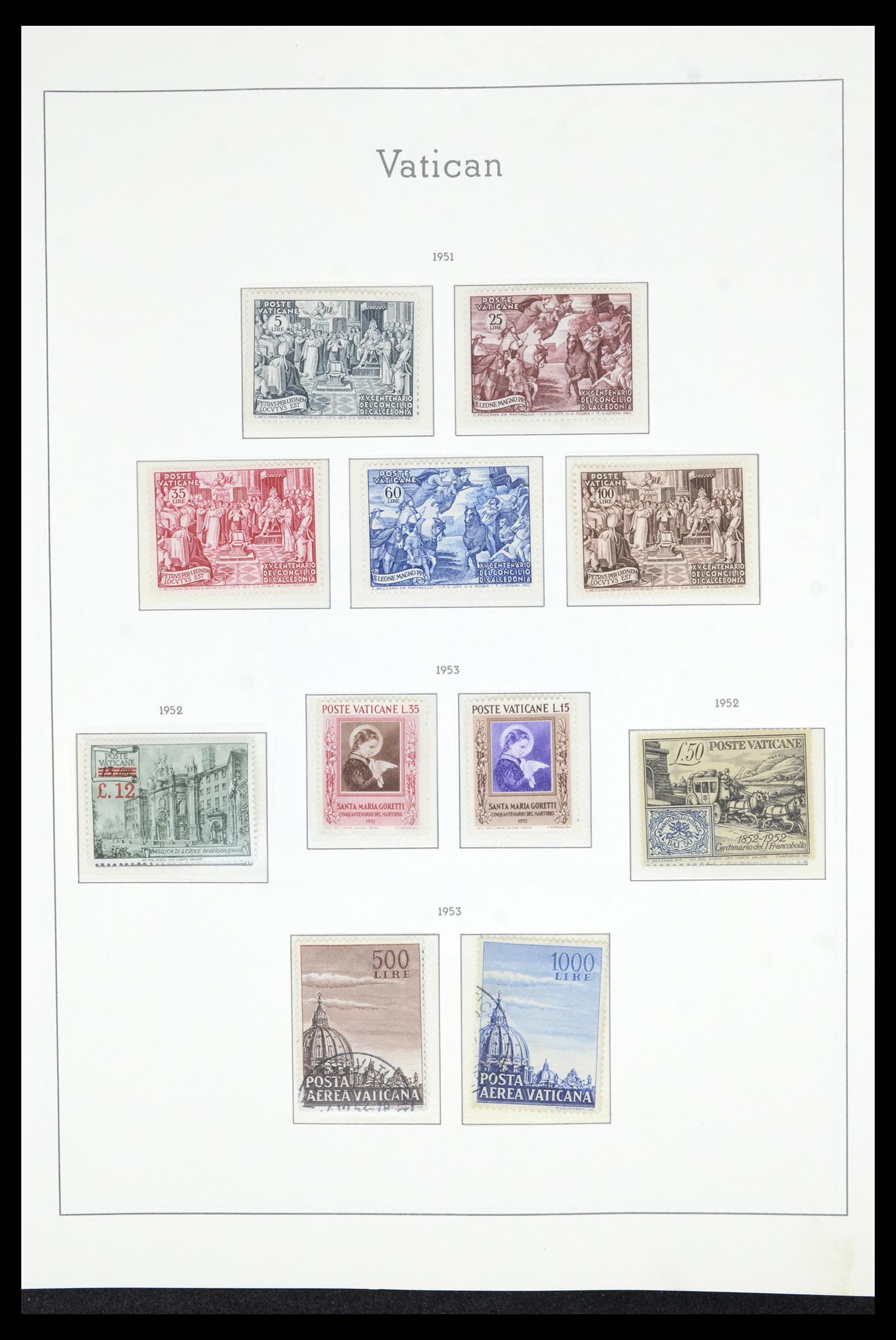 36897 020 - Postzegelverzameling 36897 Vaticaan 1929-1965.