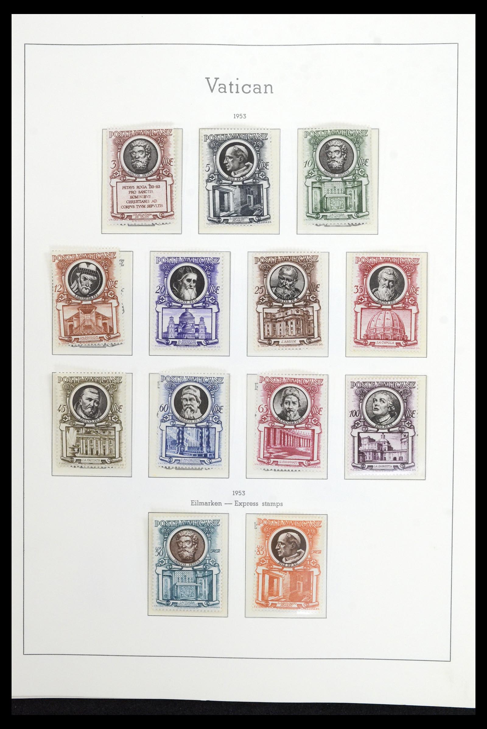 36897 021 - Postzegelverzameling 36897 Vaticaan 1929-1965.