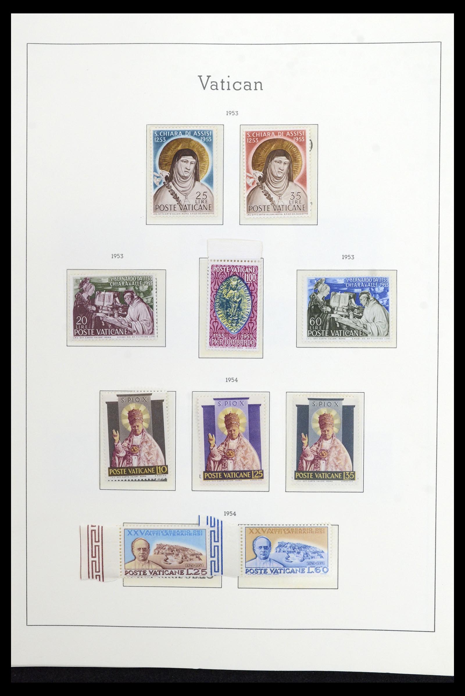 36897 022 - Postzegelverzameling 36897 Vaticaan 1929-1965.