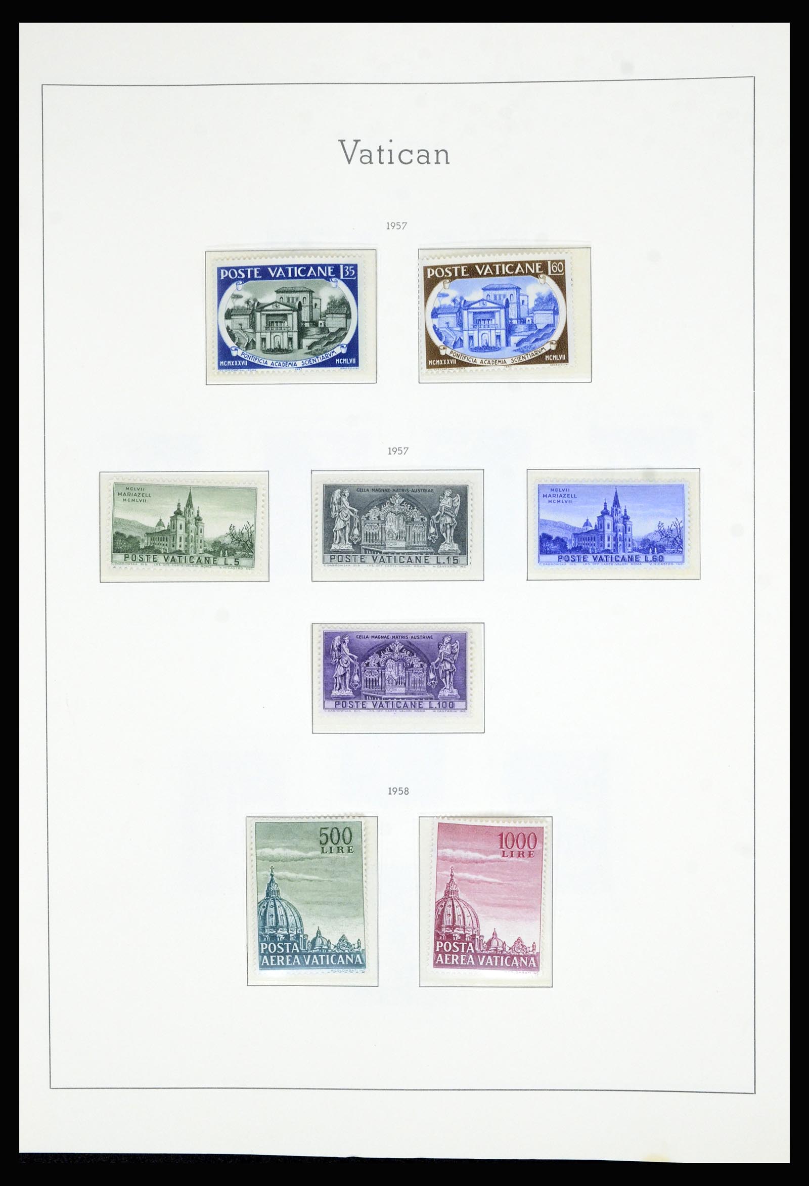 36897 029 - Postzegelverzameling 36897 Vaticaan 1929-1965.