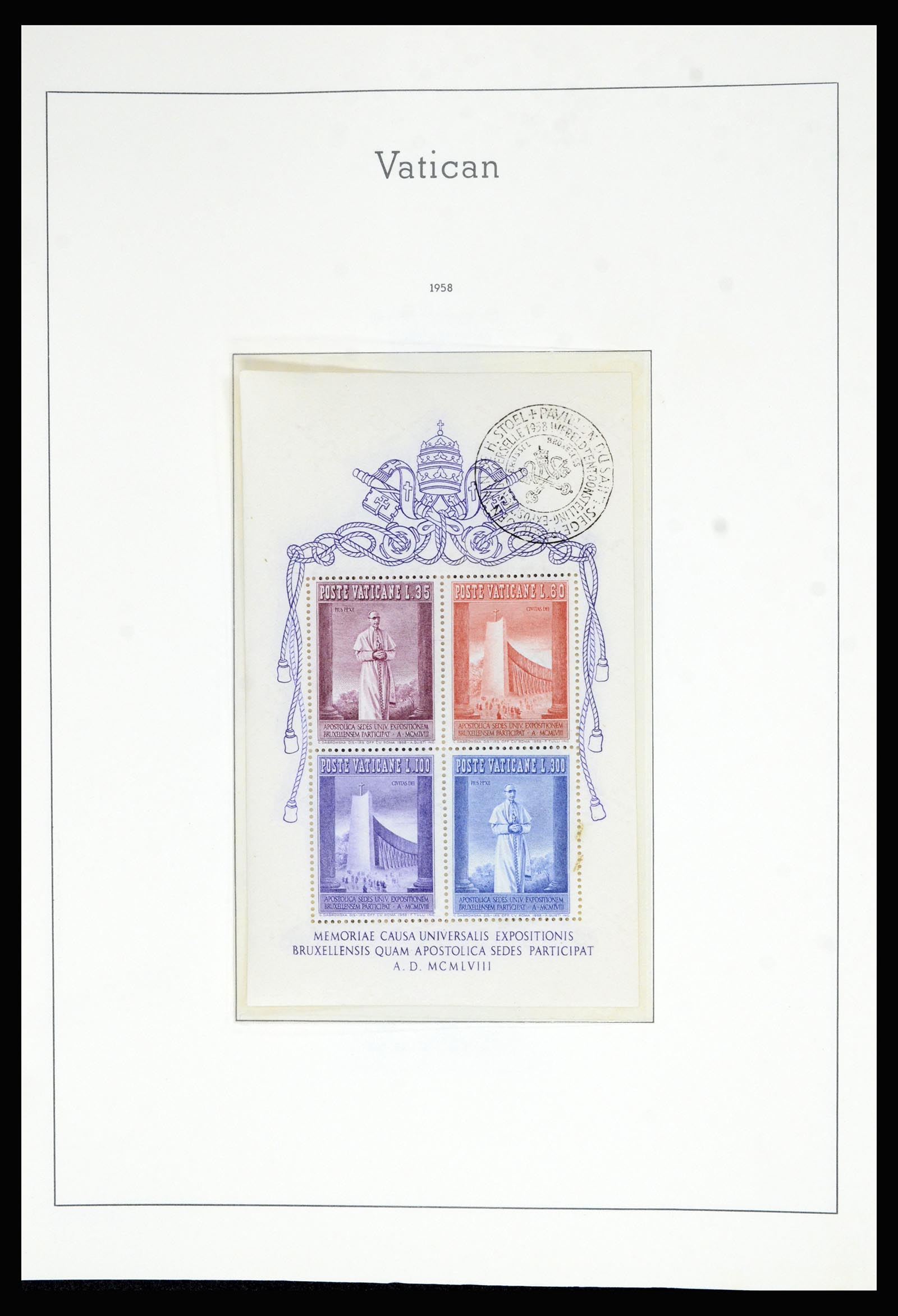 36897 031 - Postzegelverzameling 36897 Vaticaan 1929-1965.
