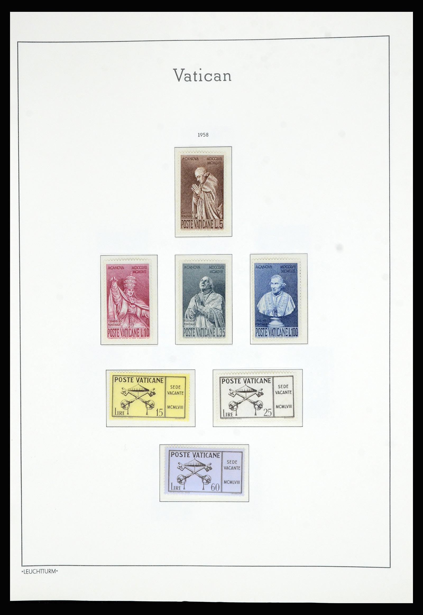 36897 032 - Postzegelverzameling 36897 Vaticaan 1929-1965.