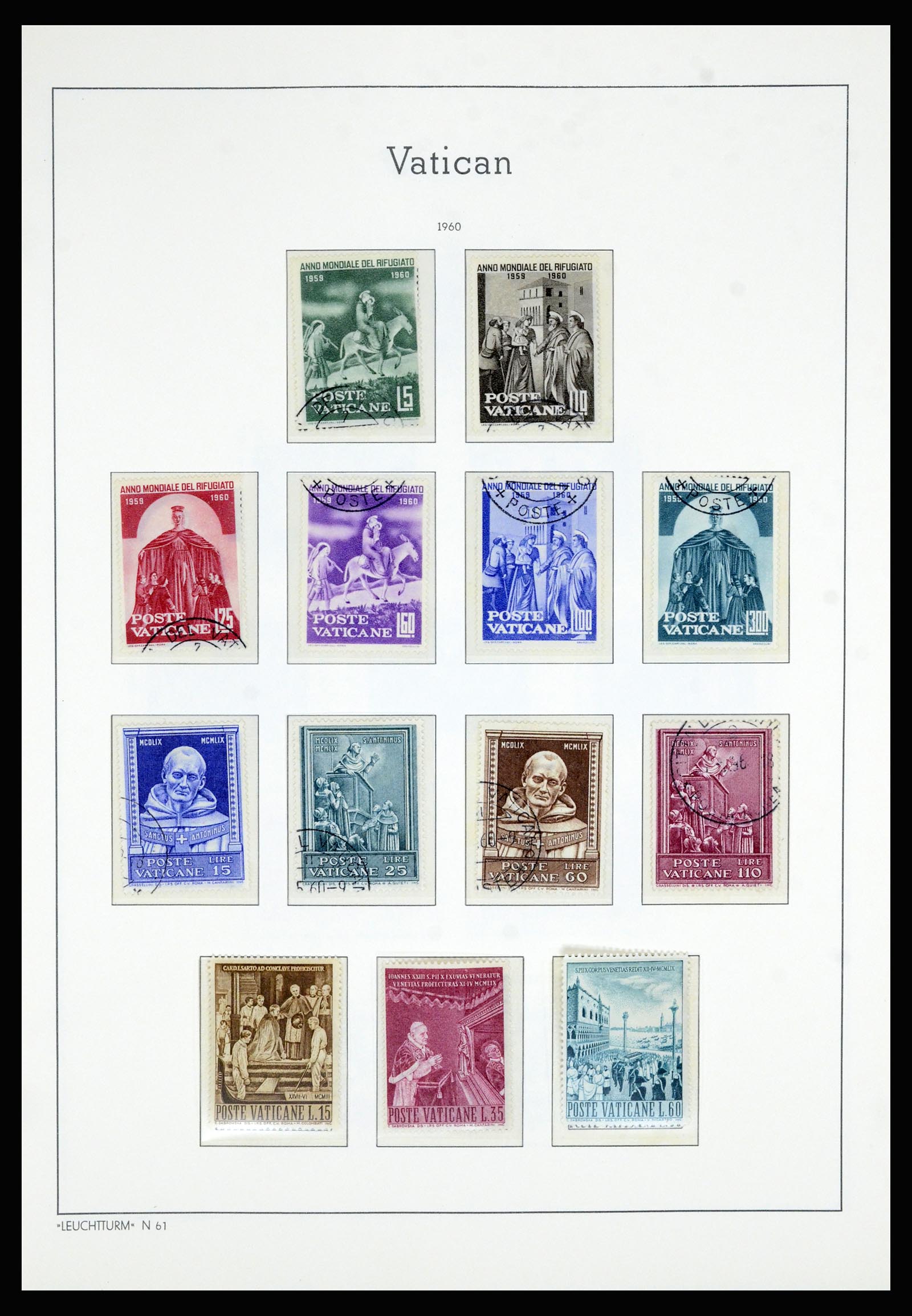 36897 036 - Postzegelverzameling 36897 Vaticaan 1929-1965.