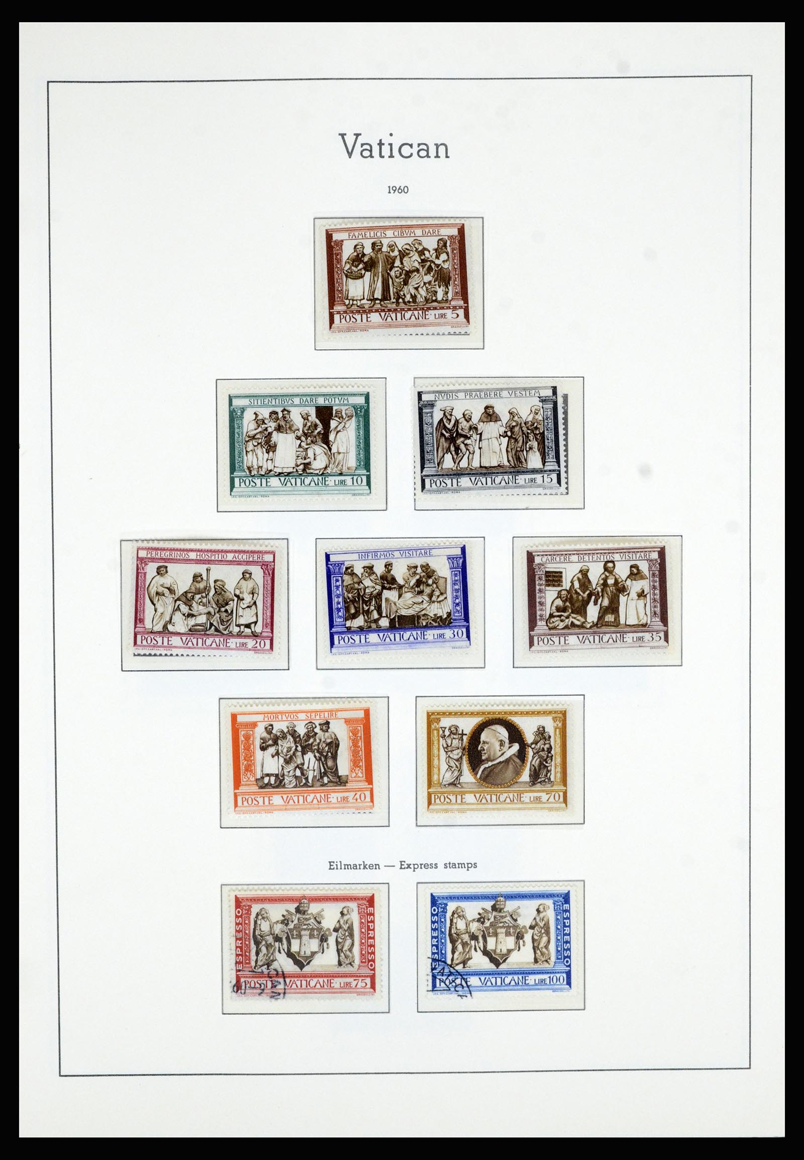 36897 037 - Postzegelverzameling 36897 Vaticaan 1929-1965.