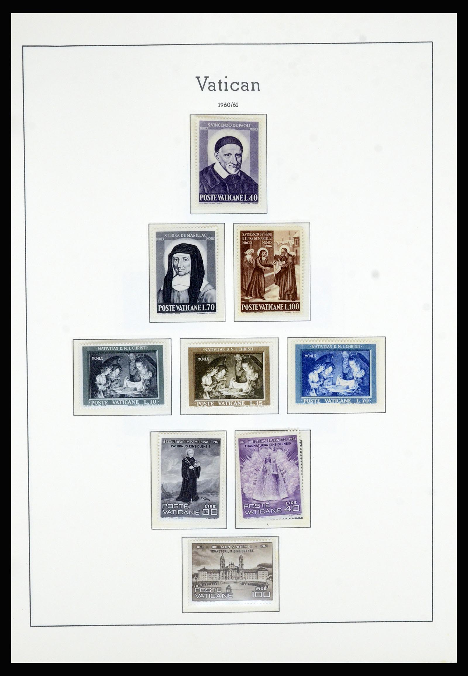 36897 038 - Postzegelverzameling 36897 Vaticaan 1929-1965.