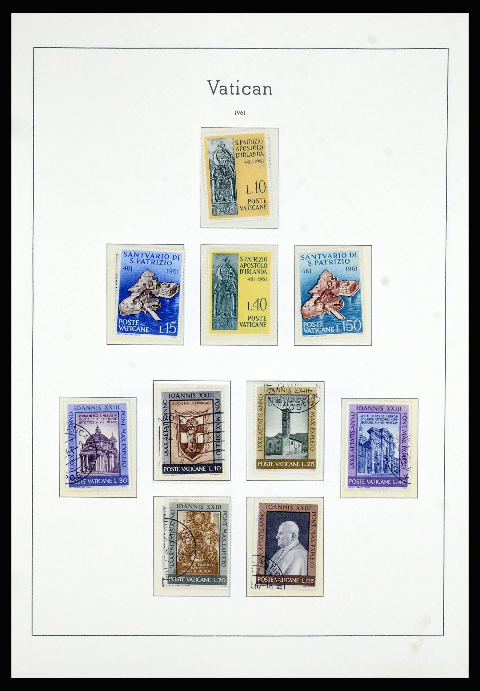 36897 041 - Postzegelverzameling 36897 Vaticaan 1929-1965.