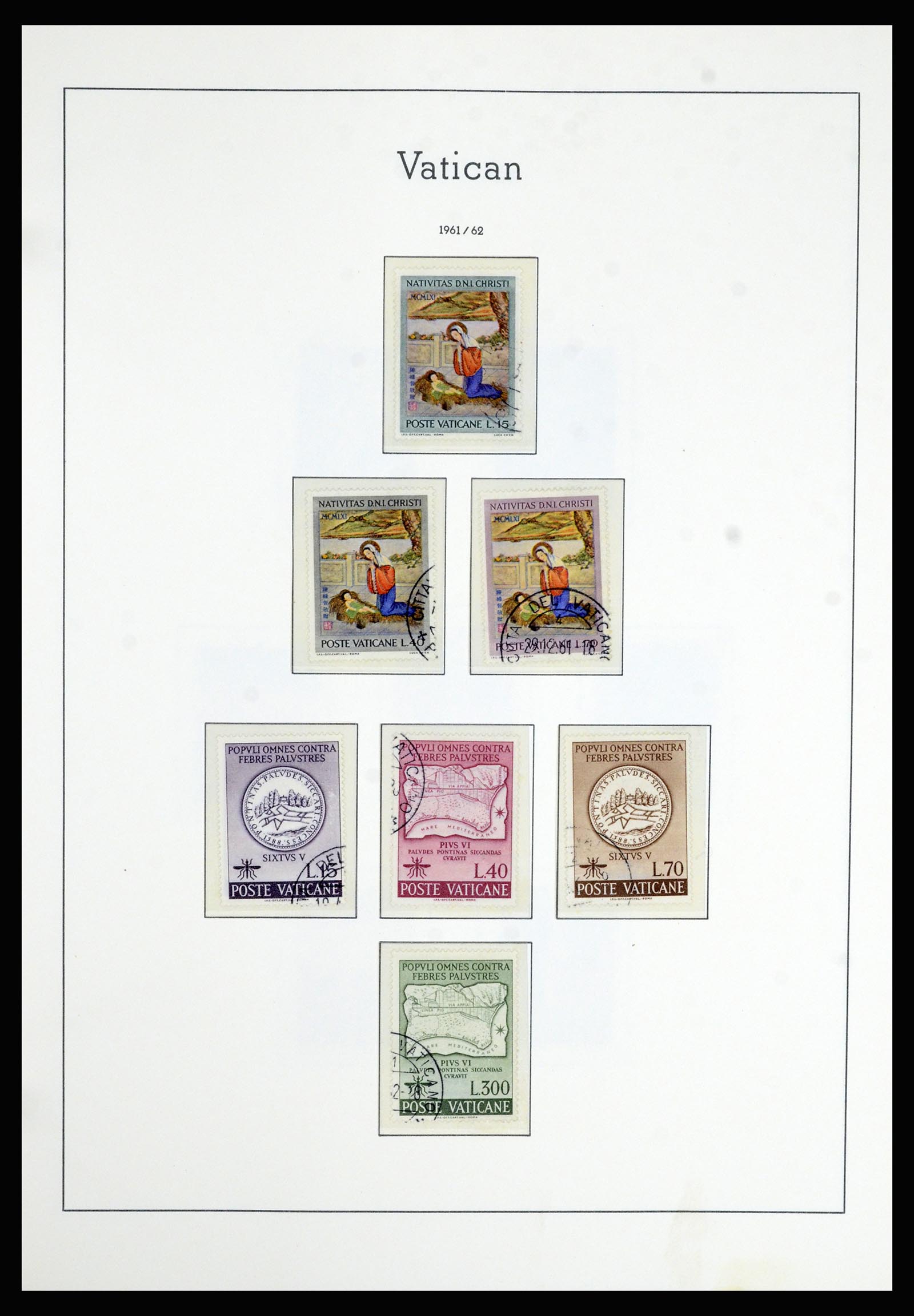 36897 042 - Postzegelverzameling 36897 Vaticaan 1929-1965.