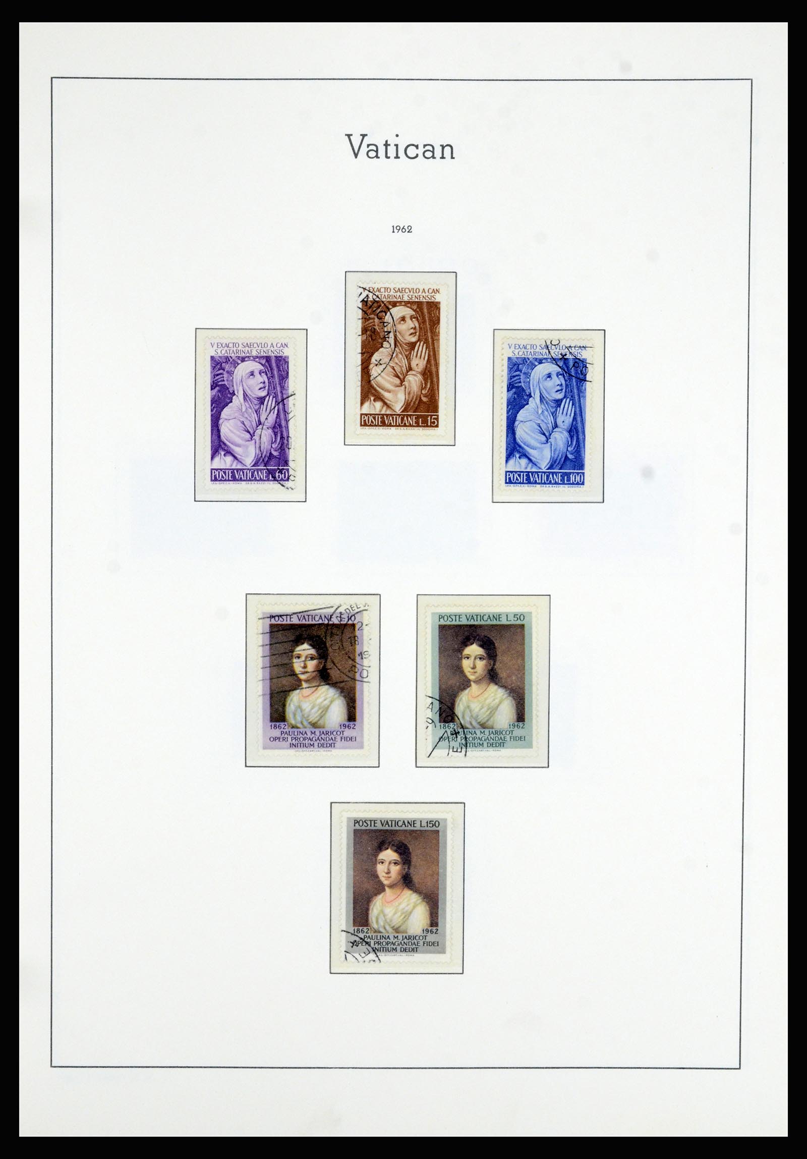 36897 044 - Postzegelverzameling 36897 Vaticaan 1929-1965.