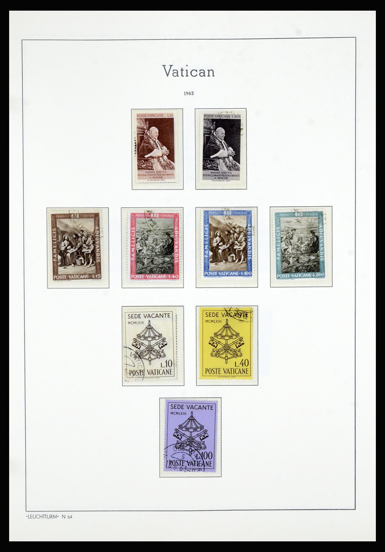 36897 047 - Postzegelverzameling 36897 Vaticaan 1929-1965.