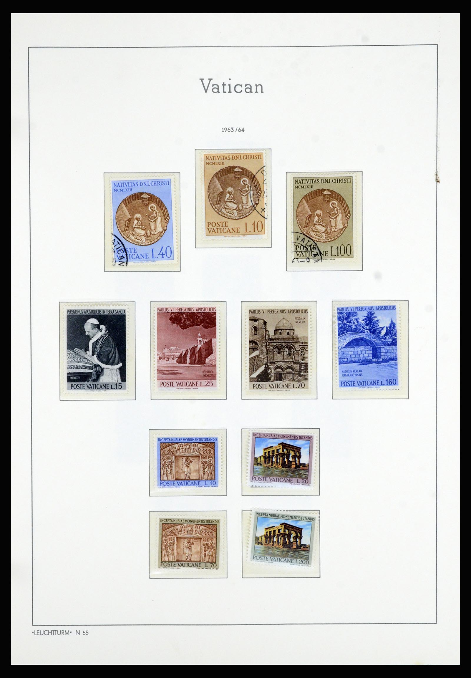 36897 049 - Postzegelverzameling 36897 Vaticaan 1929-1965.
