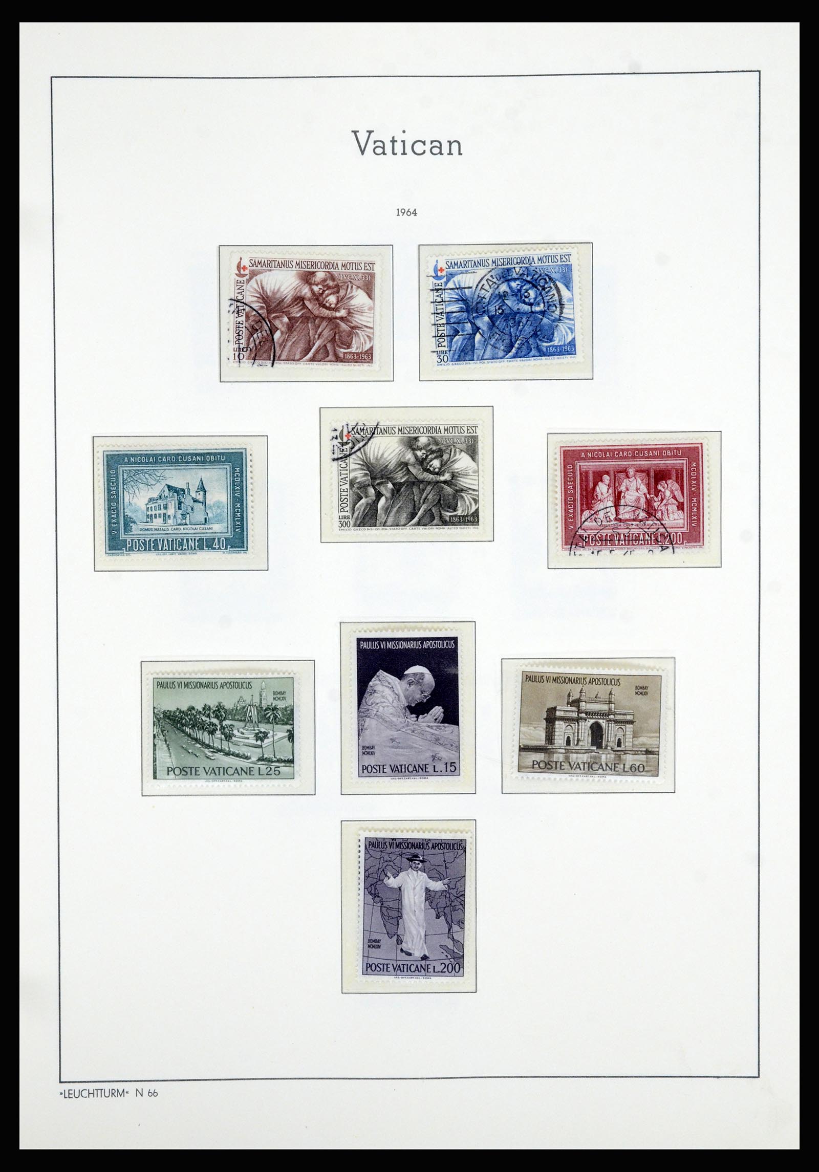 36897 051 - Postzegelverzameling 36897 Vaticaan 1929-1965.