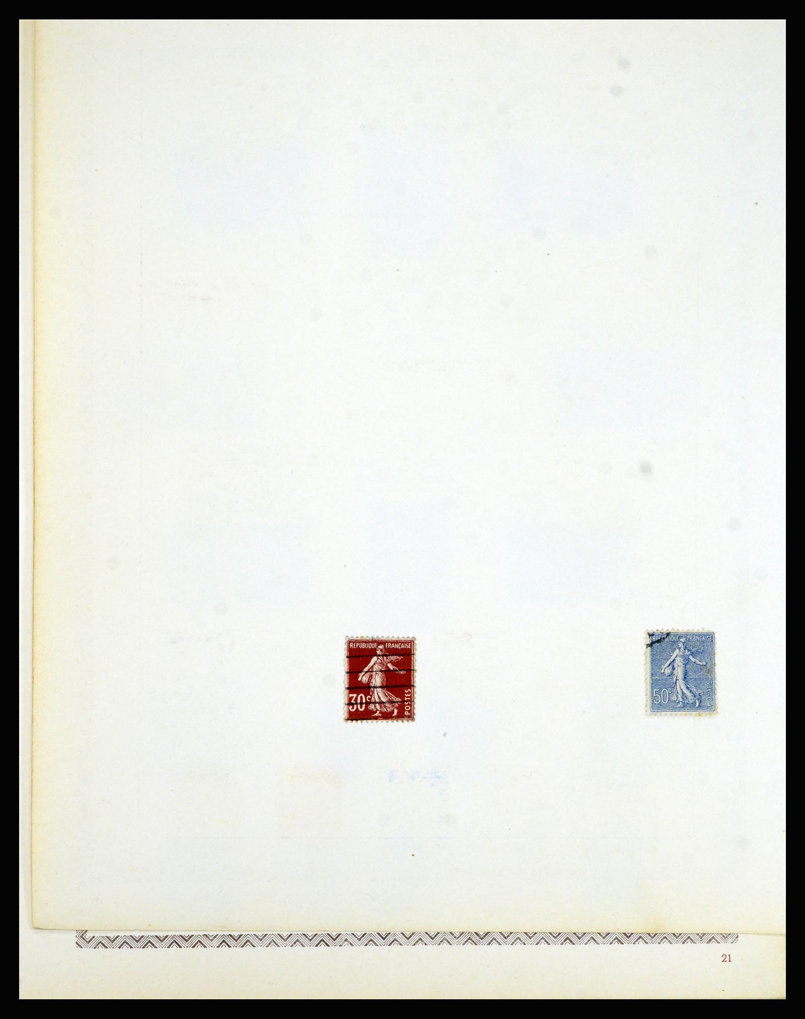 36898 026 - Postzegelverzameling 36898 Frankrijk 1849-1955.