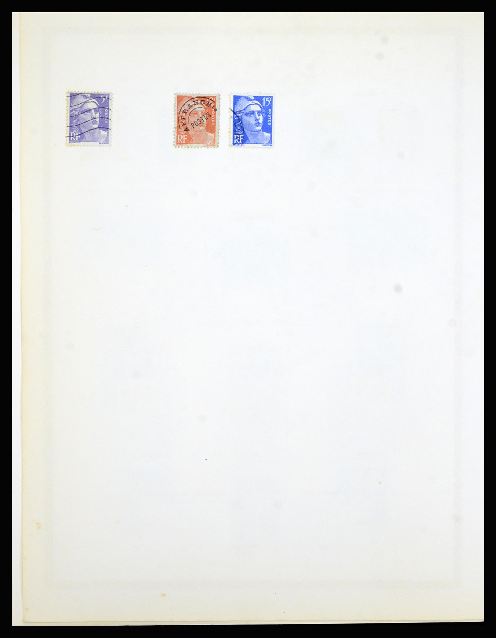 36898 061 - Postzegelverzameling 36898 Frankrijk 1849-1955.