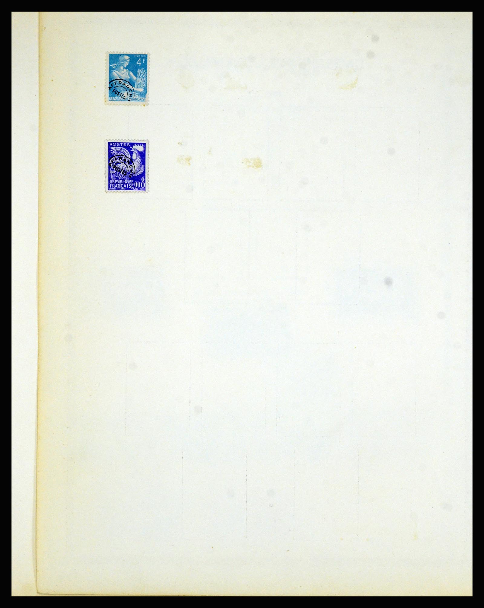 36898 073 - Postzegelverzameling 36898 Frankrijk 1849-1955.