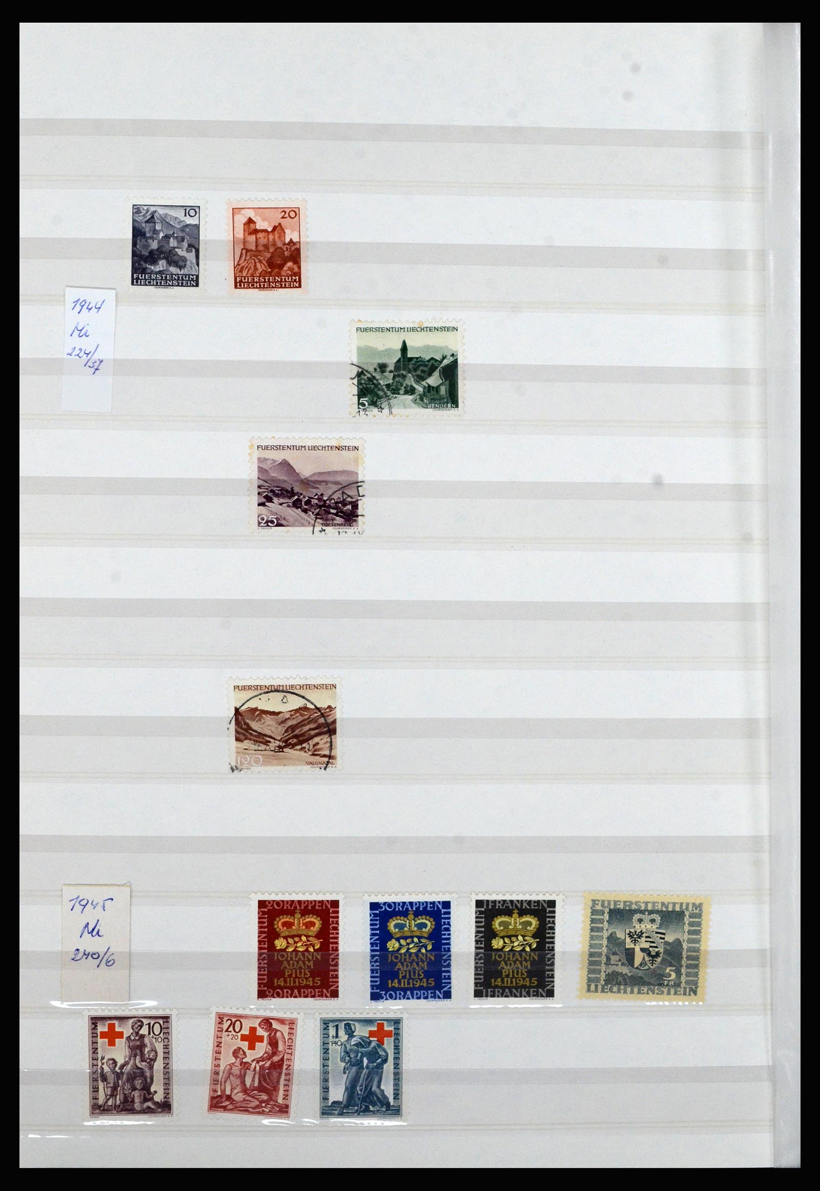 36899 005 - Postzegelverzameling 36899 Liechtenstein 1930-2005.
