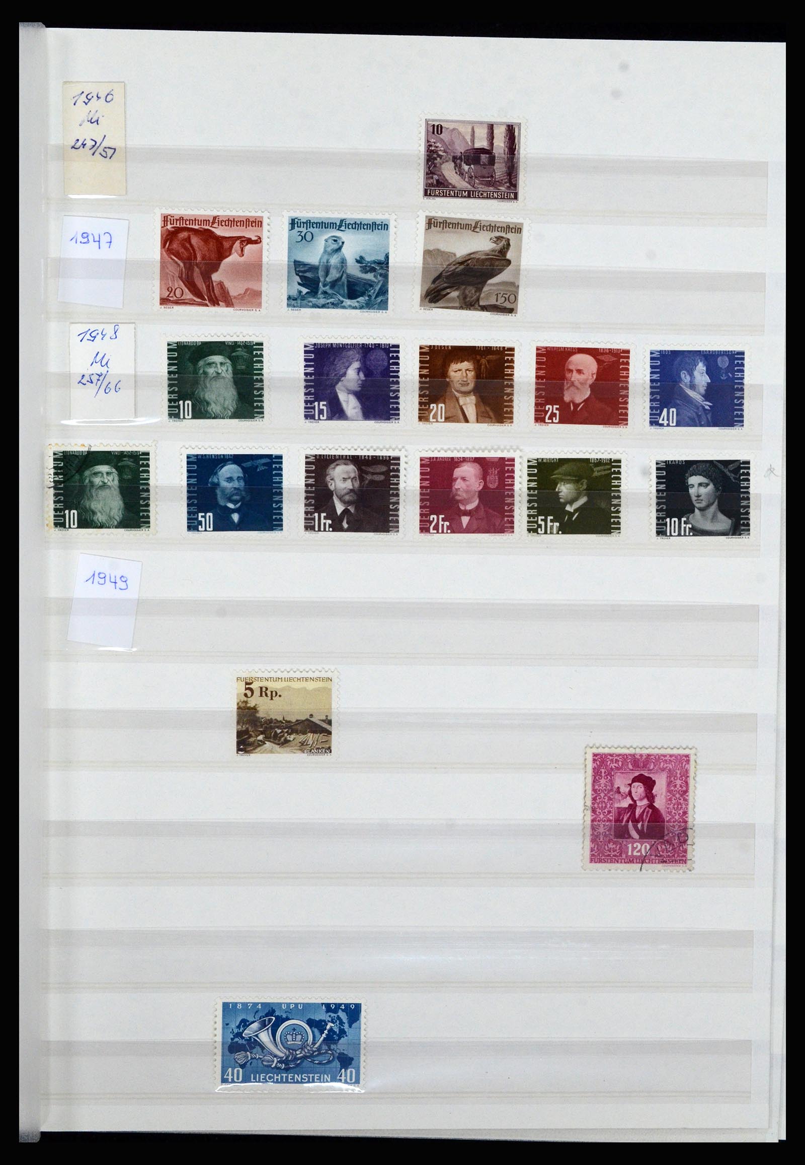 36899 006 - Stamp collection 36899 Liechtenstein 1930-2005.