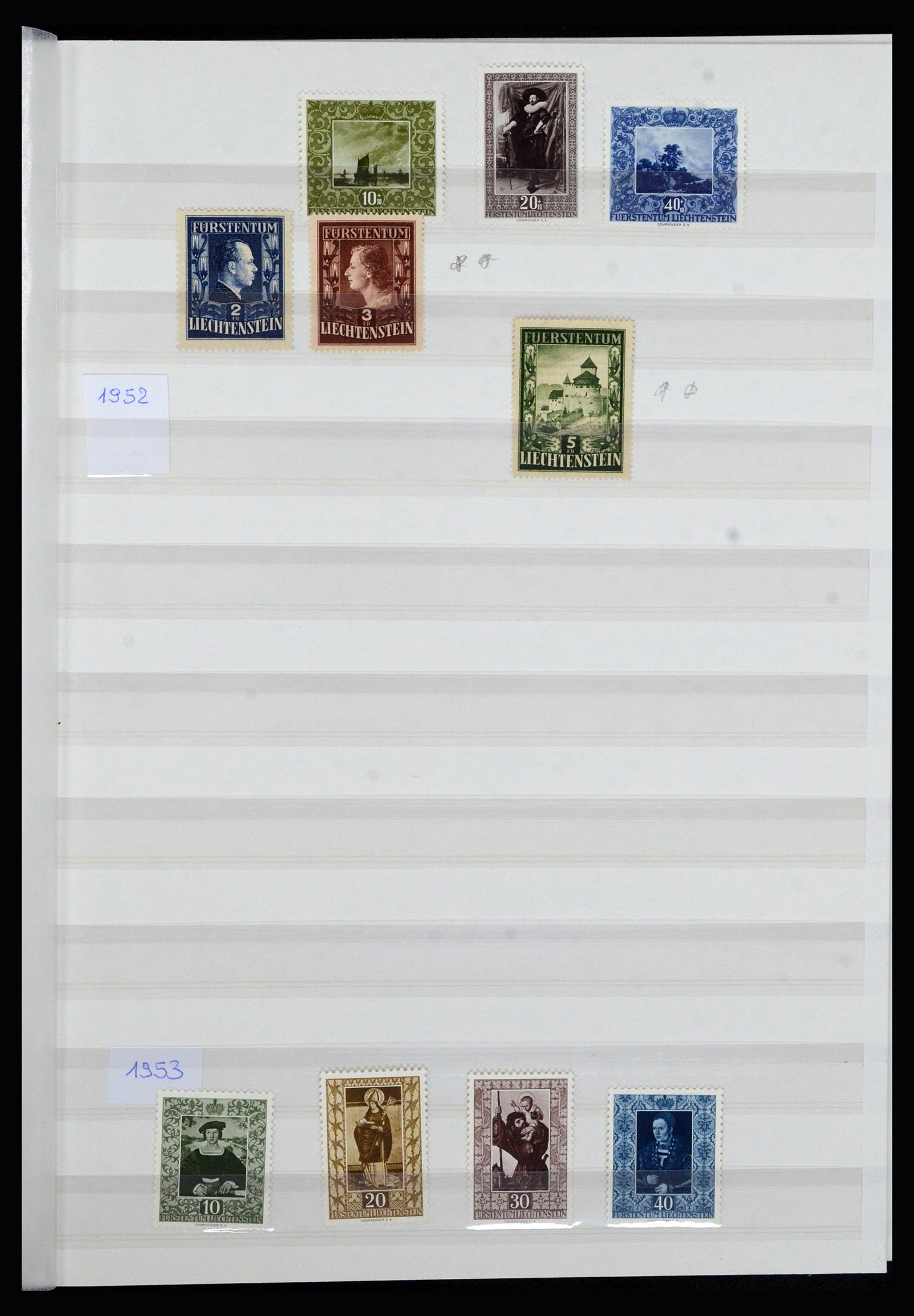 36899 008 - Stamp collection 36899 Liechtenstein 1930-2005.